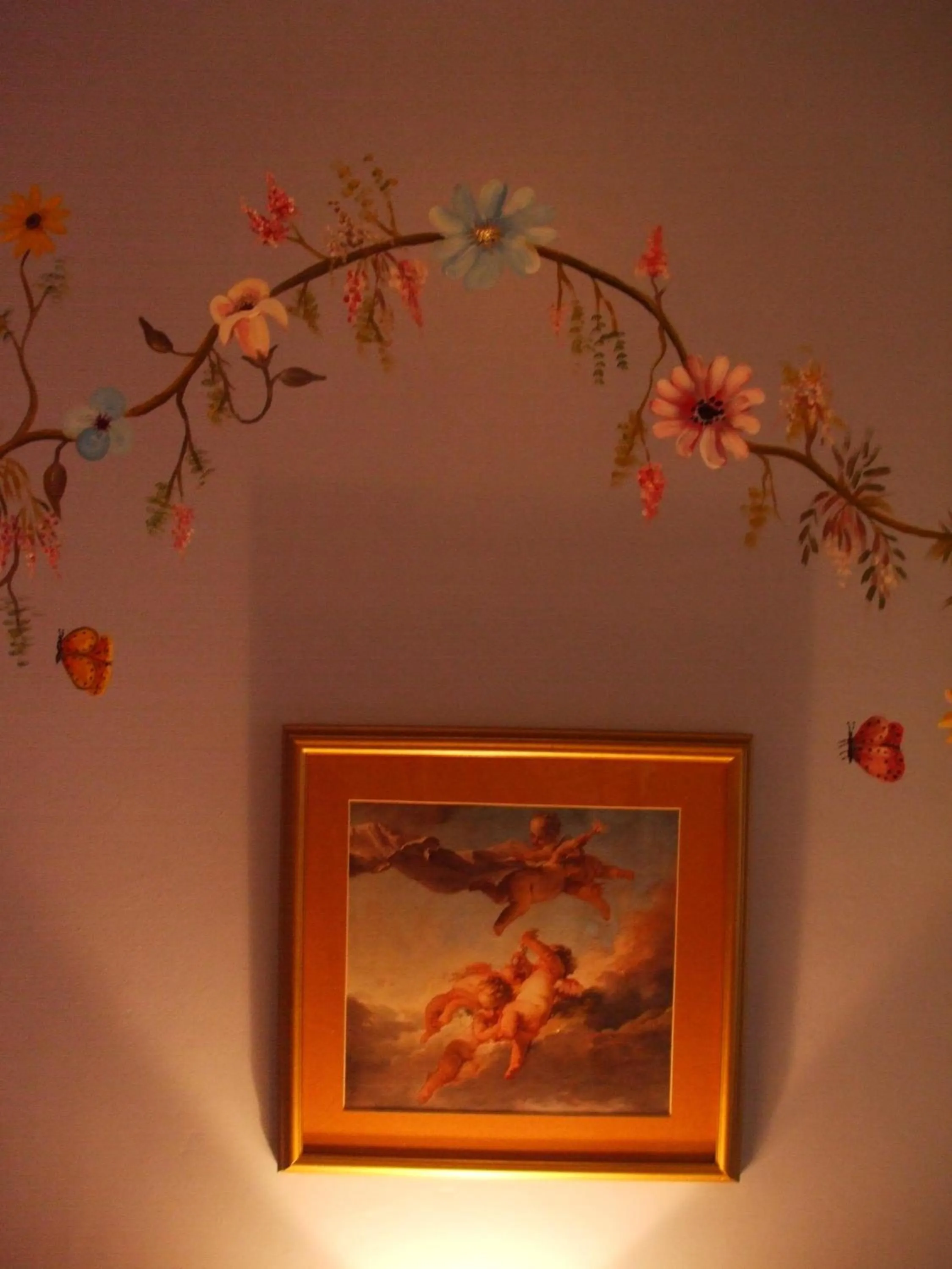 Decorative detail in Hotel Posada del Angel