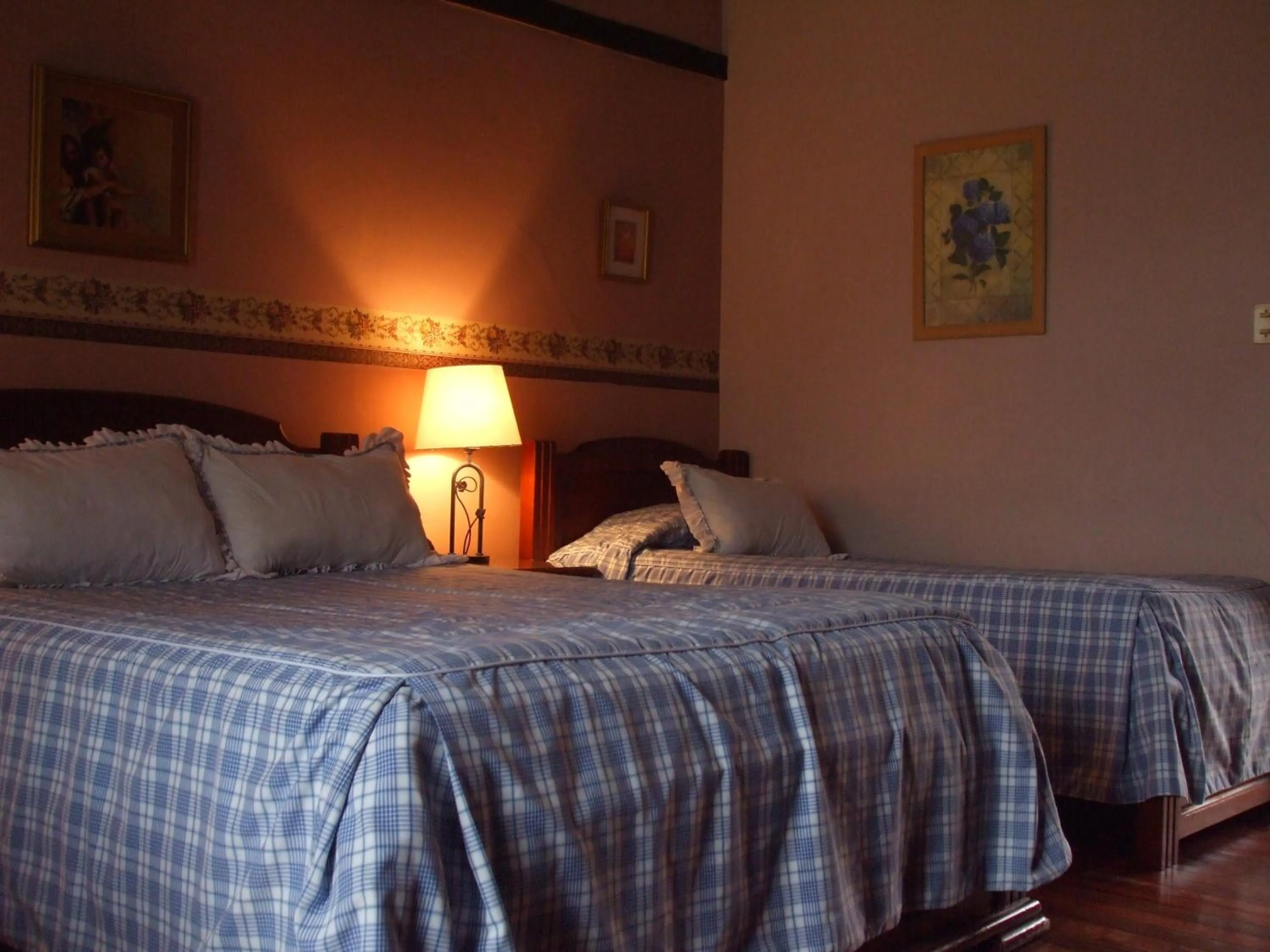 Bed in Hotel Posada del Angel