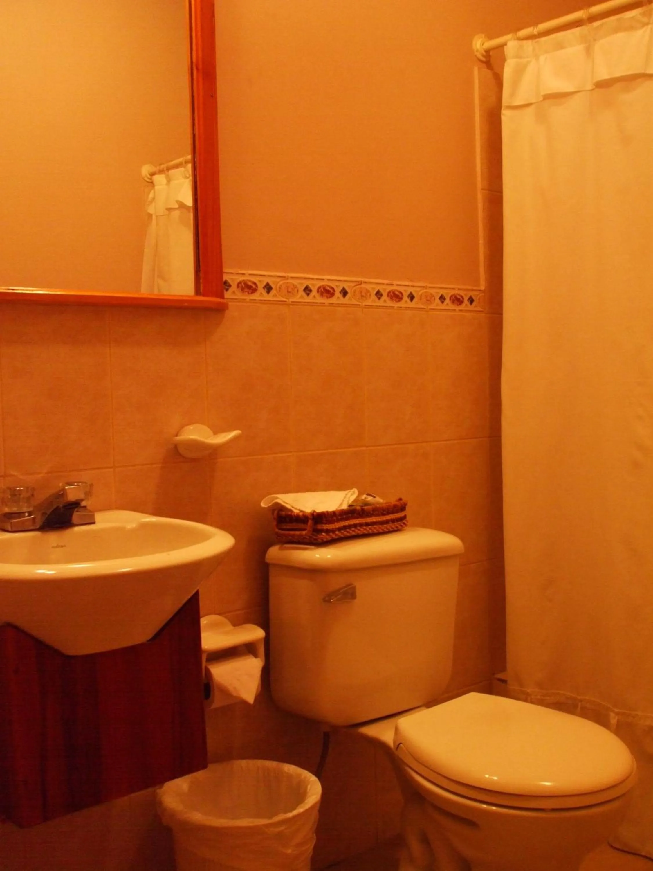 Bathroom in Hotel Posada del Angel