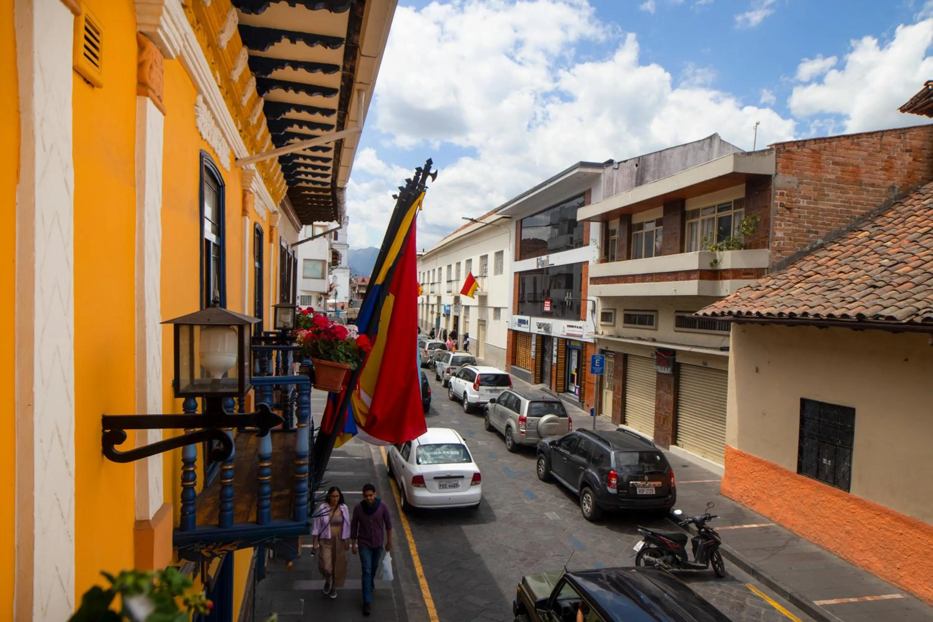 Balcony/Terrace in Hotel Posada del Angel