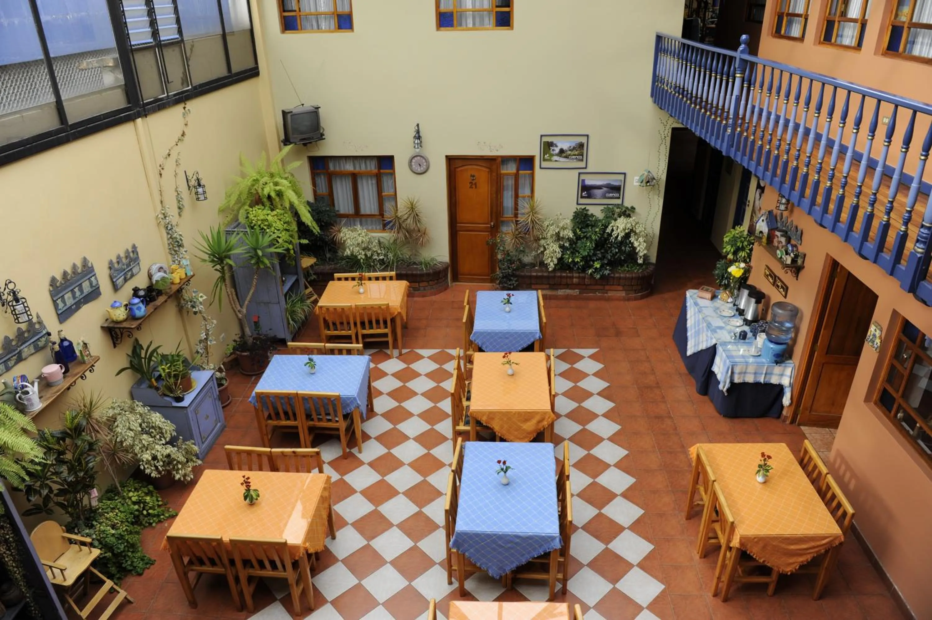 Property building in Hotel Posada del Angel