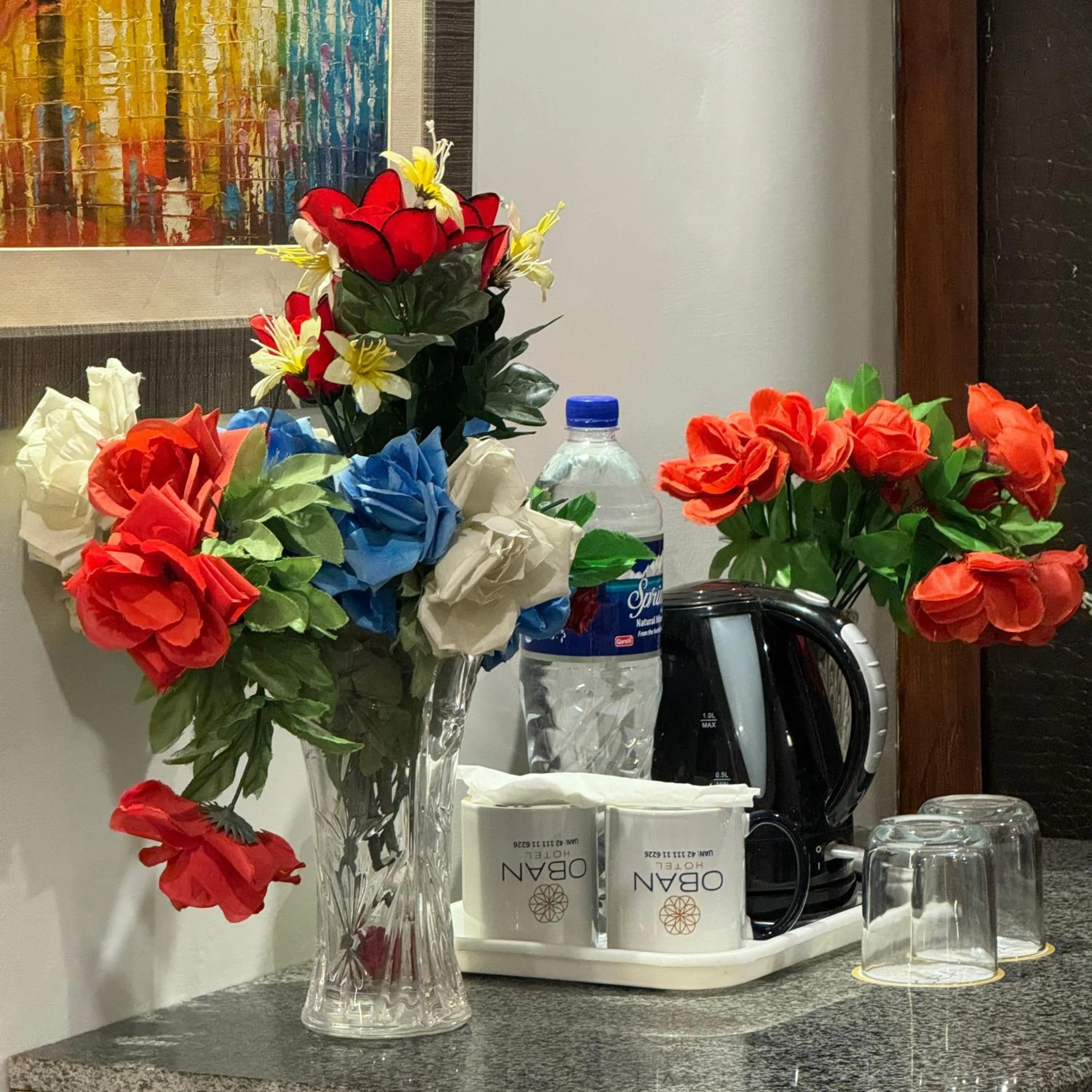 Coffee/tea facilities in OBAN Hotel