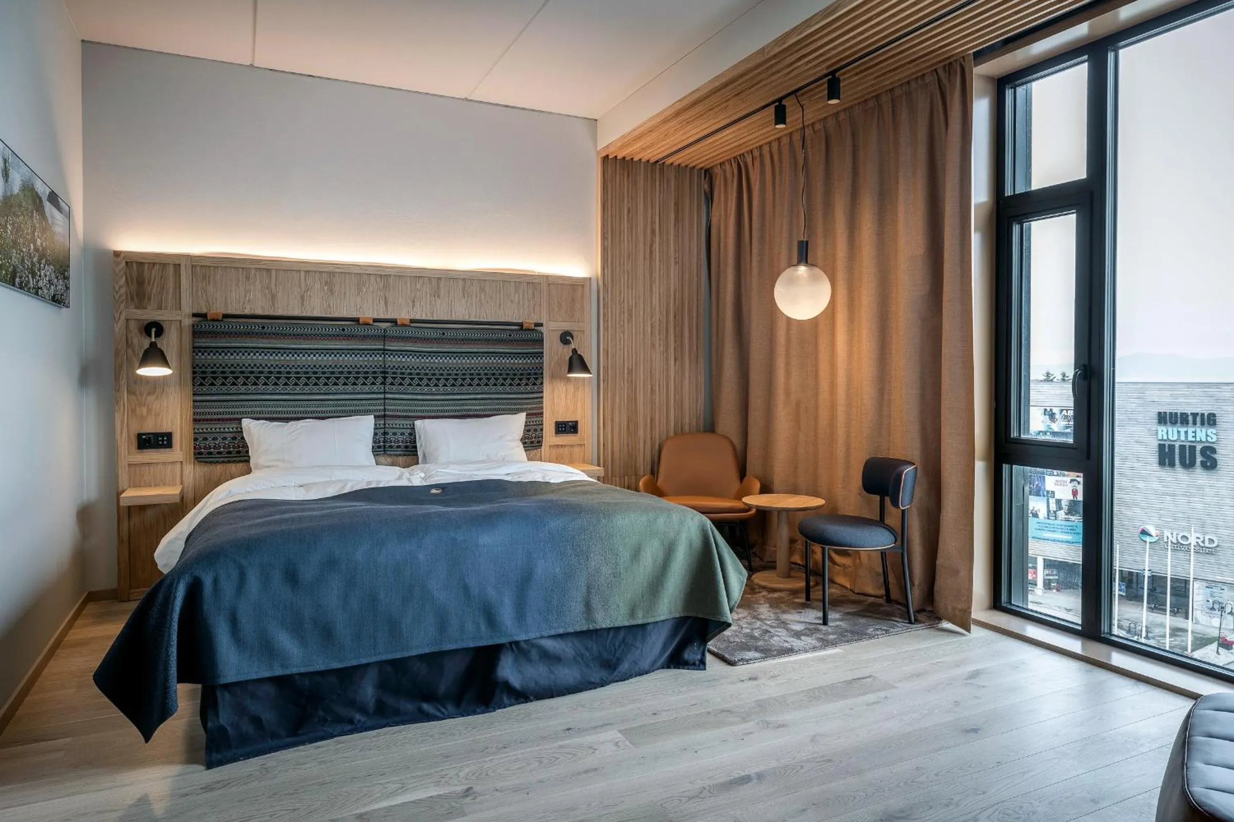 City view, Bed in Quality Hotel Richard With