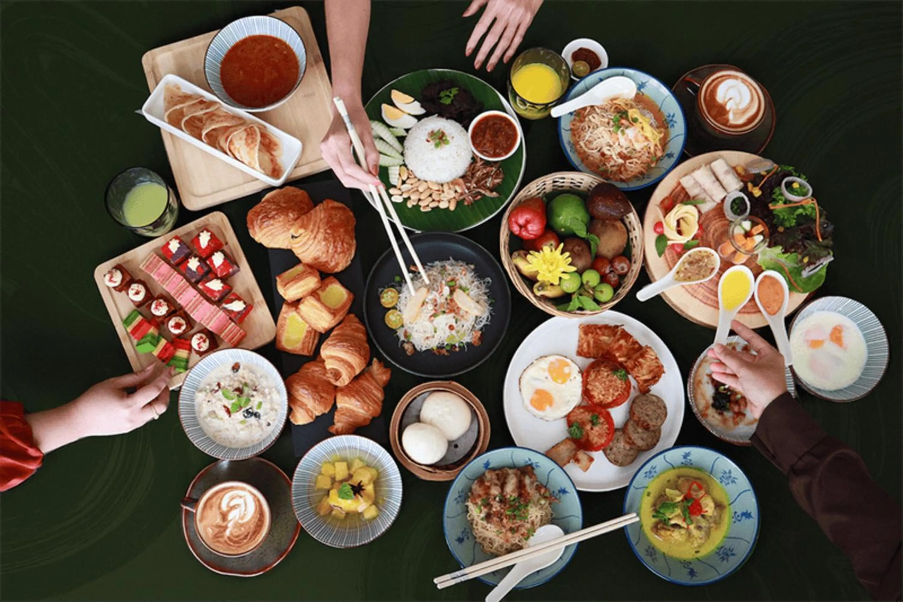 Breakfast in Mercure Miri City Centre