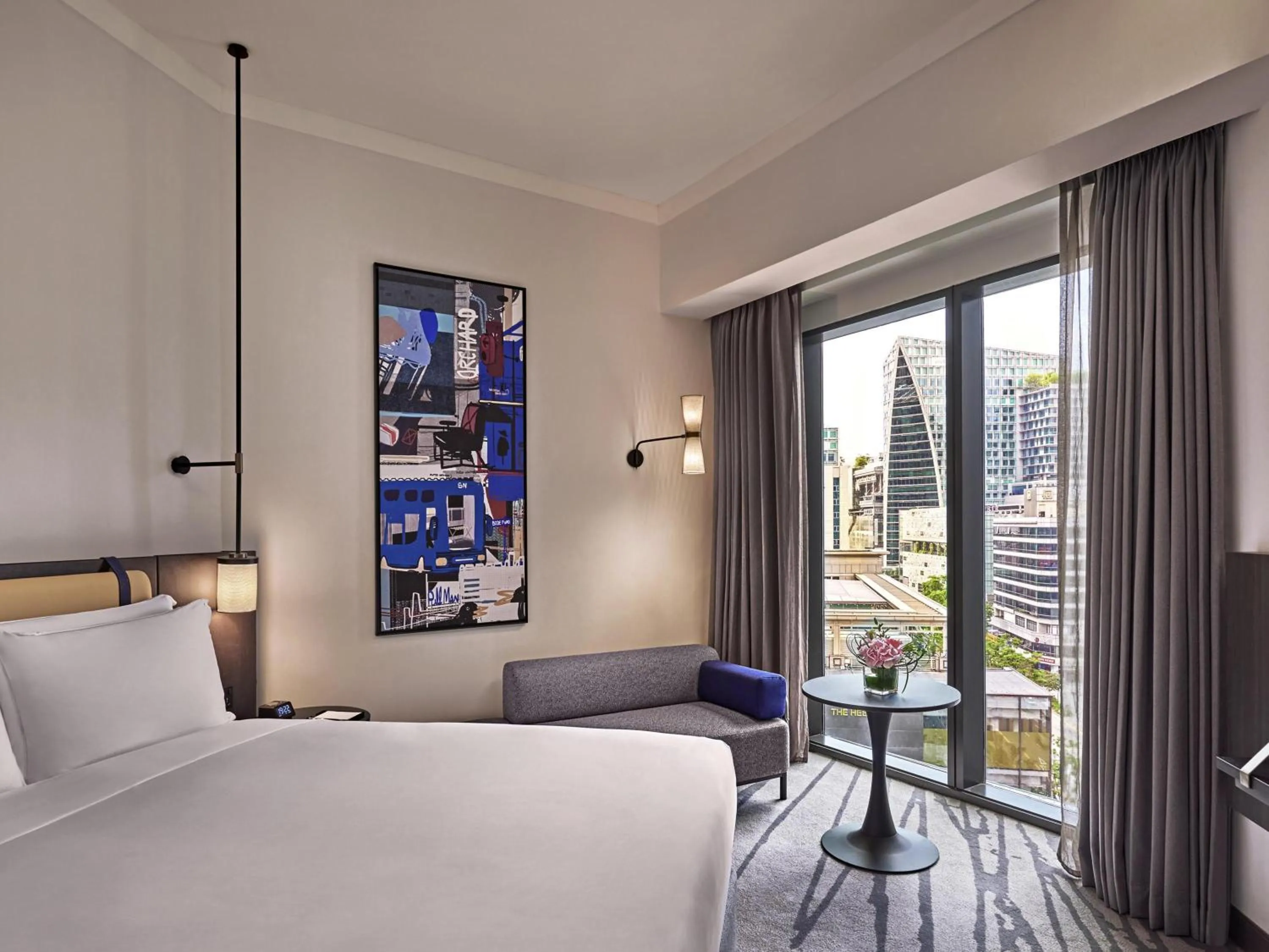 Bedroom, Bed in Pullman Singapore Orchard