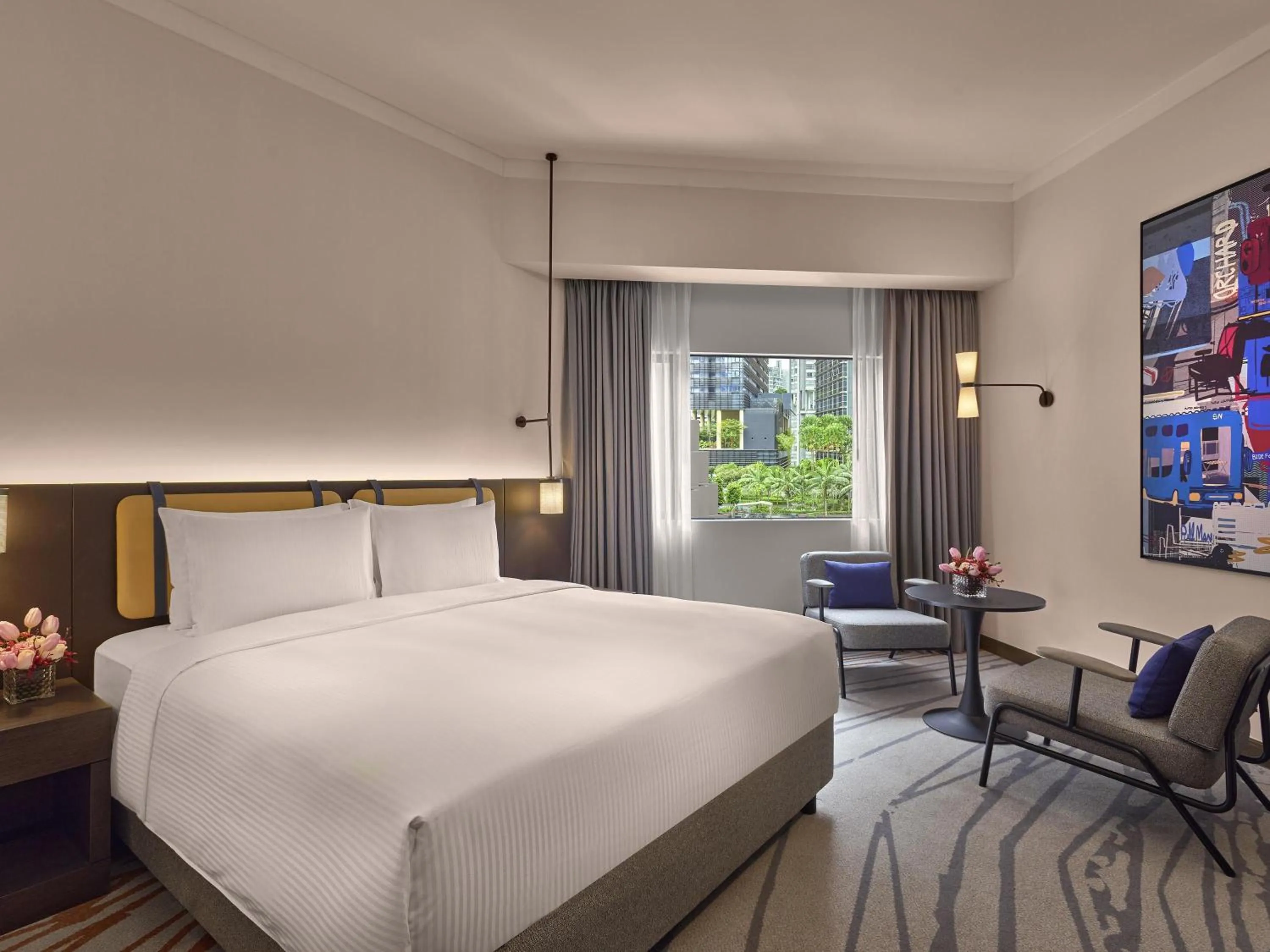 Bedroom, Bed in Pullman Singapore Orchard