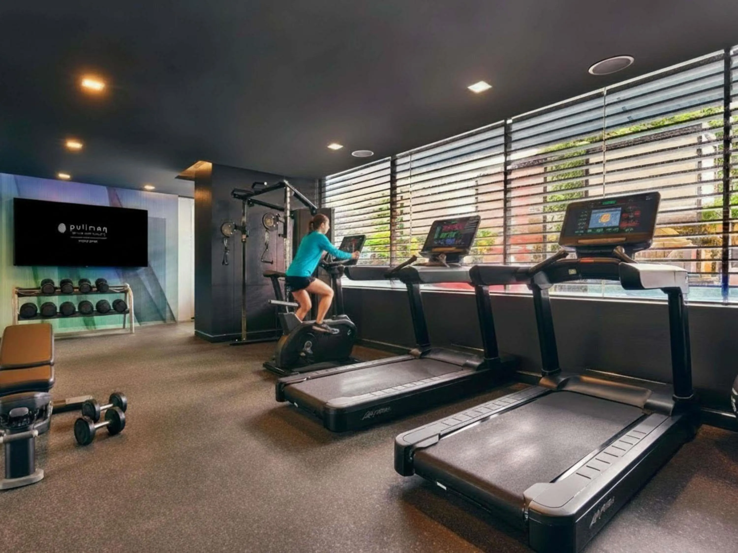 Fitness centre/facilities in Pullman Singapore Orchard
