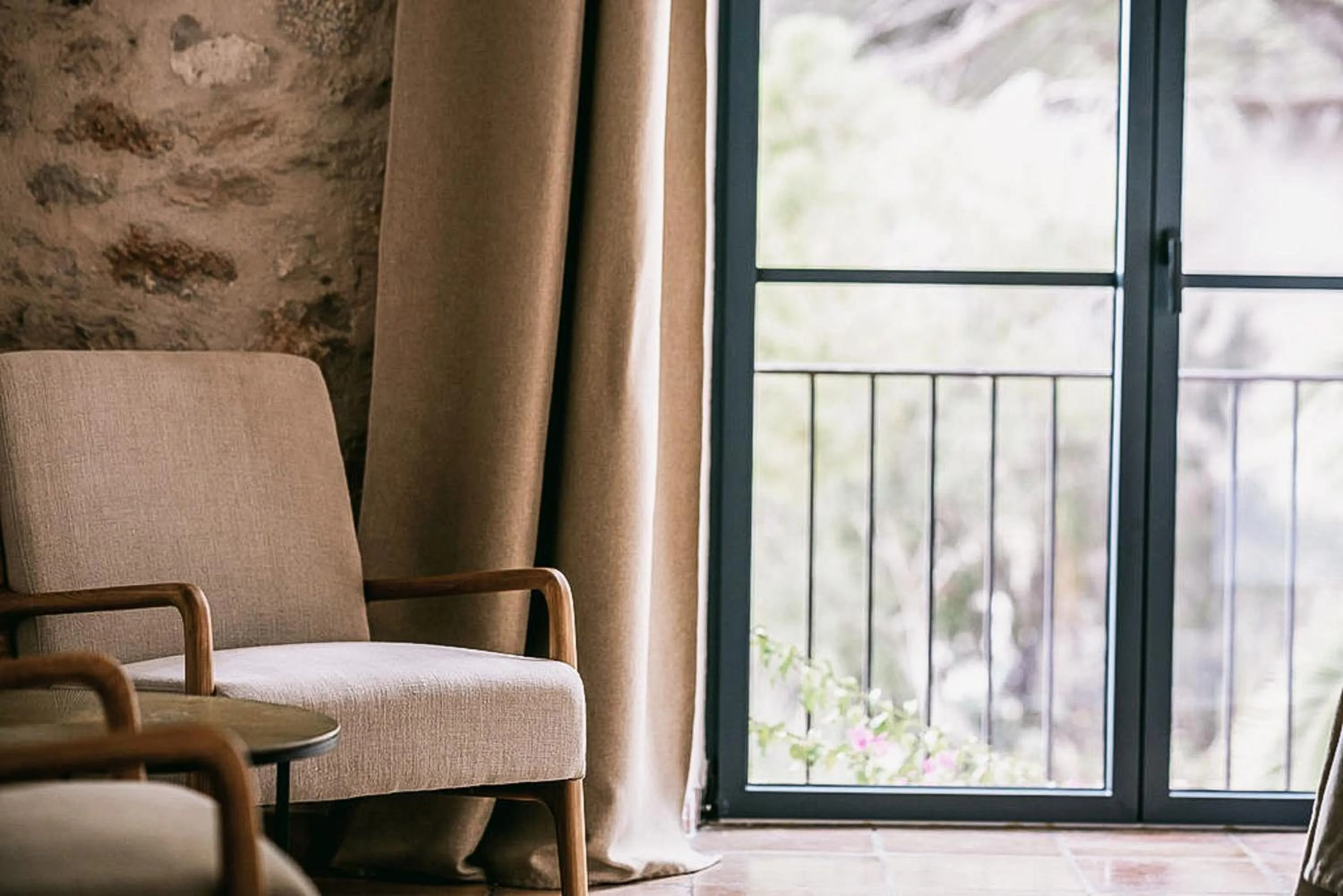 Seating area in Posada del Marqués I A Slow Design Hotel