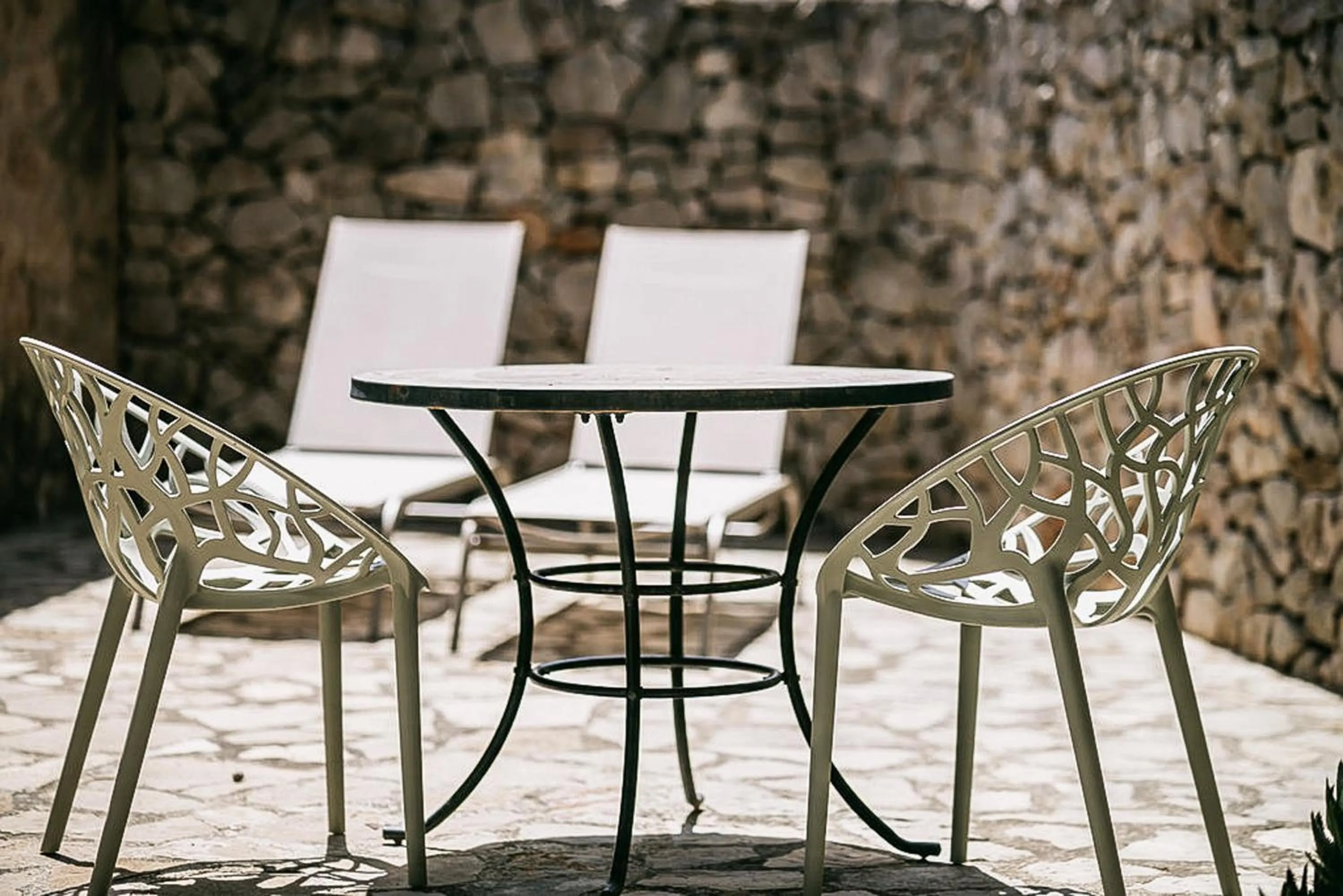 Seating area in Posada del Marqués I A Slow Design Hotel