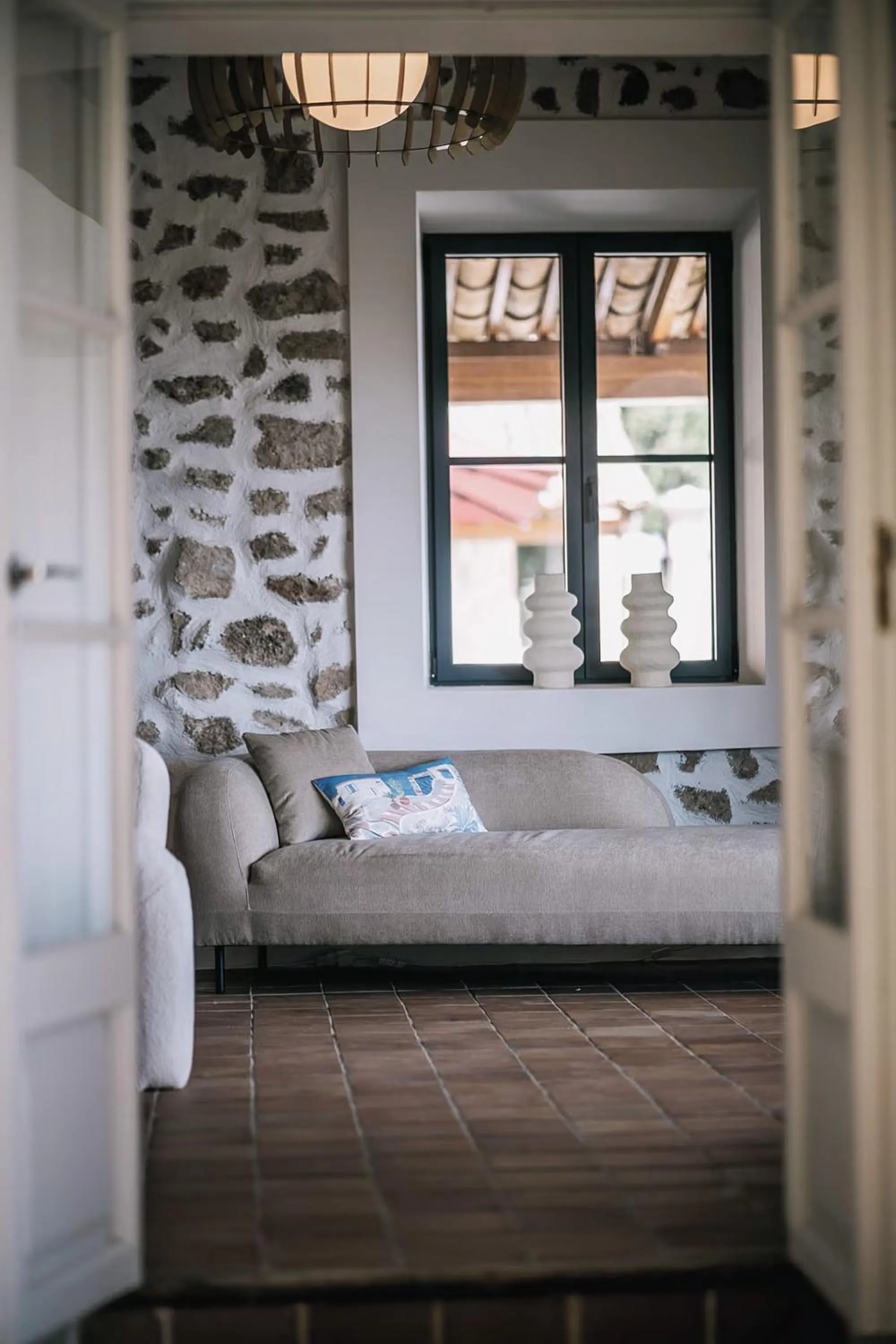 Seating area in Posada del Marqués I A Slow Design Hotel