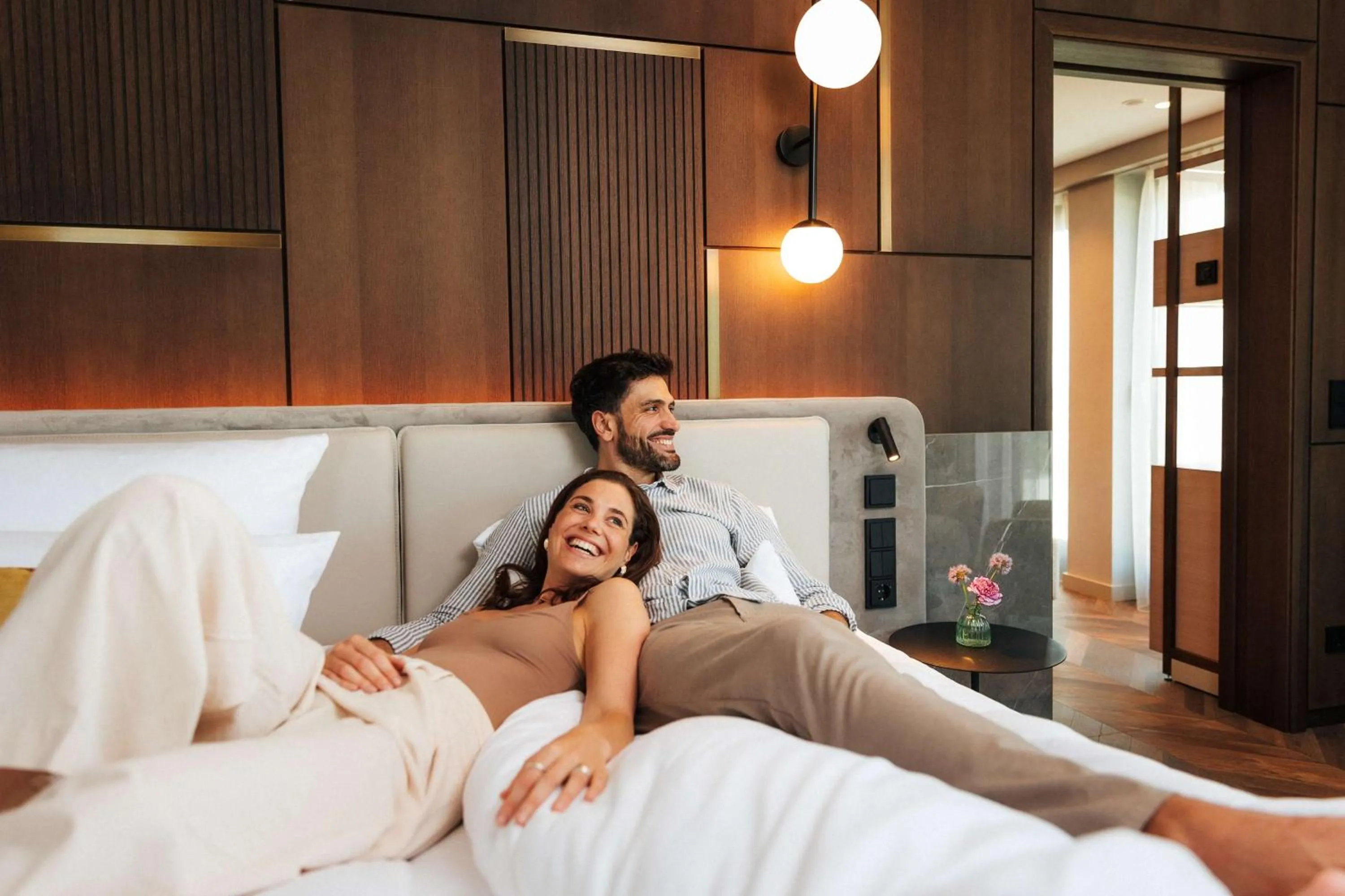 Photo of the whole room, Bed in ATLANTIC Hotel Heidelberg