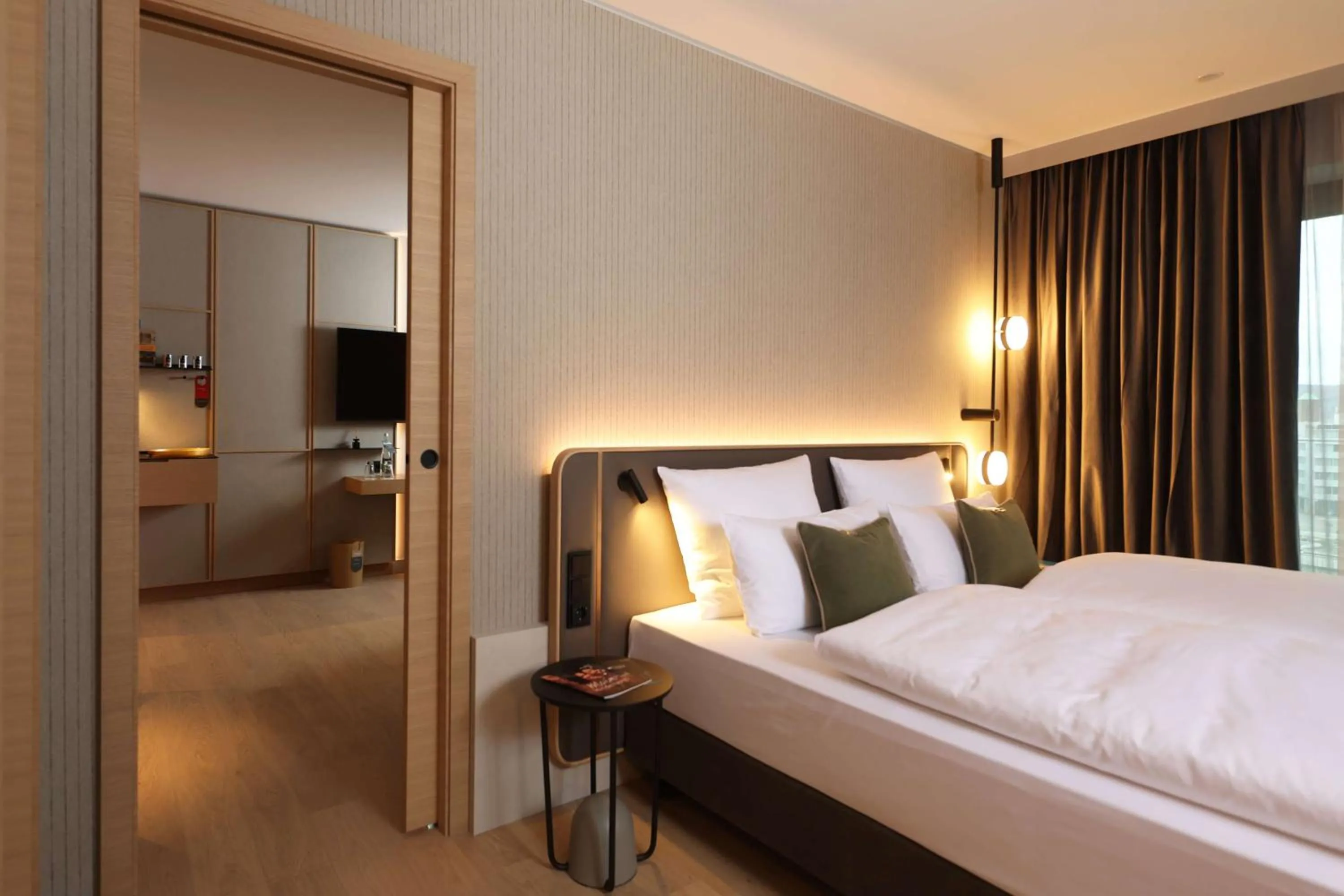 Photo of the whole room, Bed in ATLANTIC Hotel Heidelberg