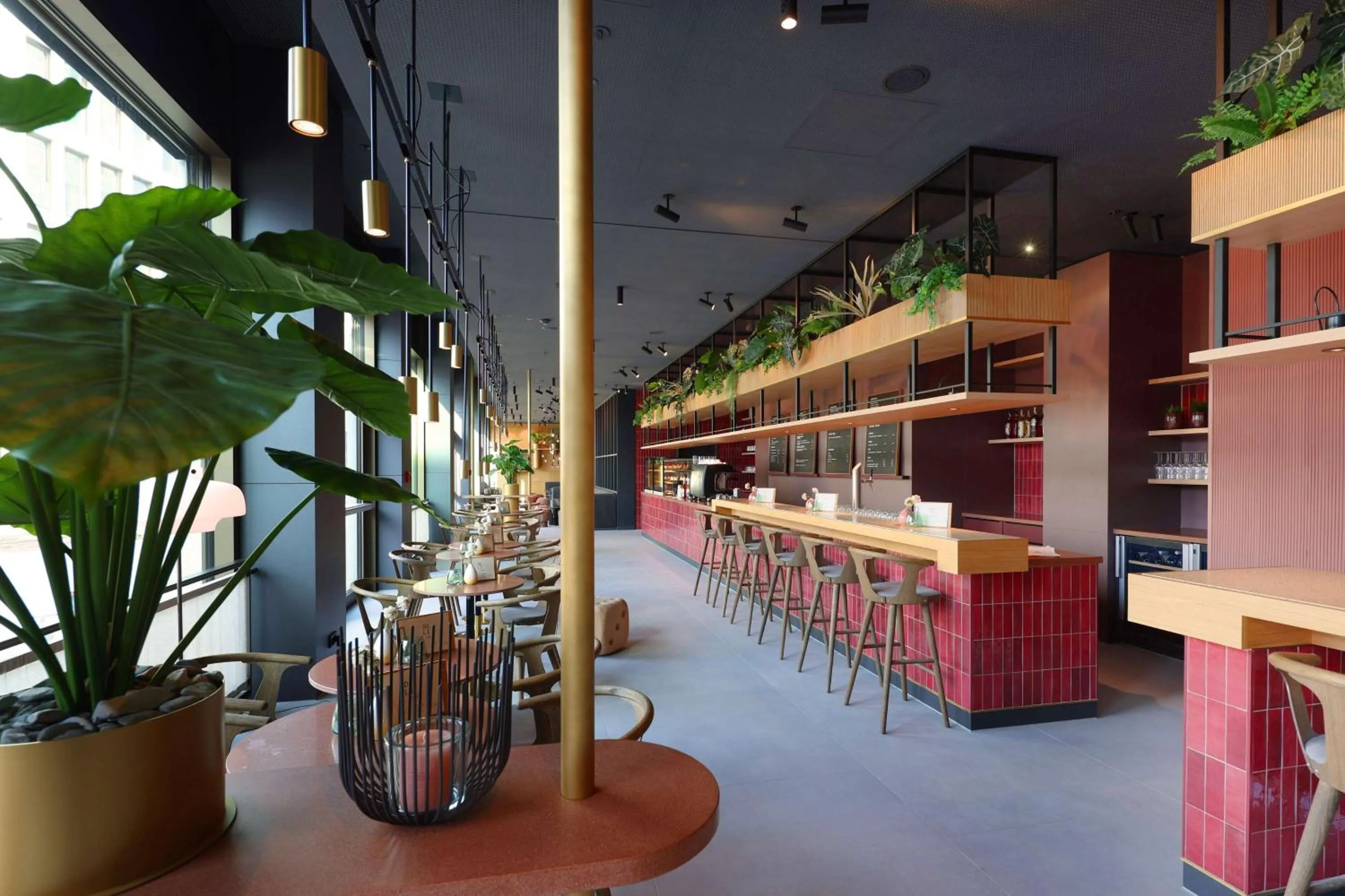 Lobby or reception in ATLANTIC Hotel Heidelberg