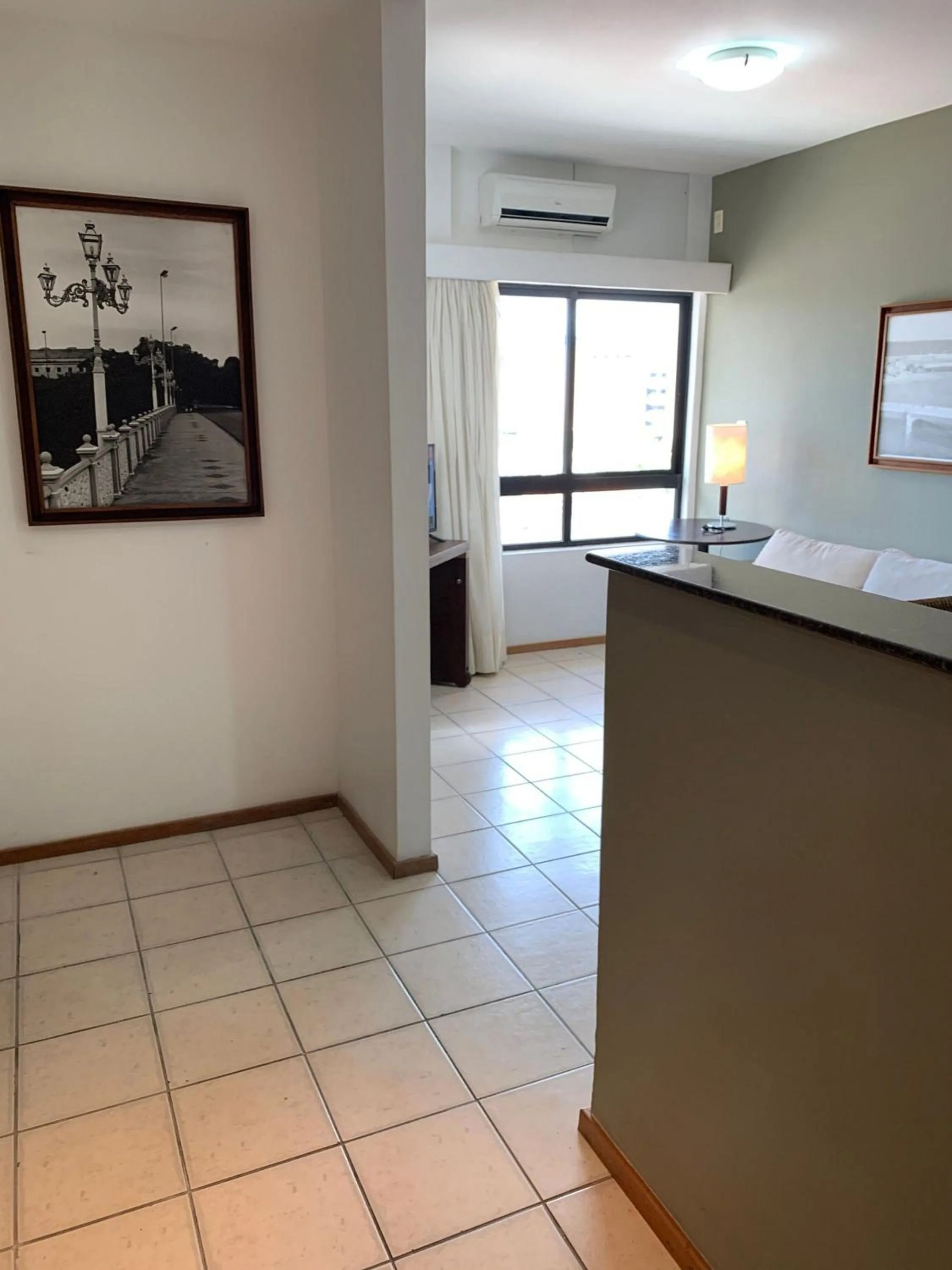 Living room in Flat no Condomínio Metrópolis - Ilha do Leite