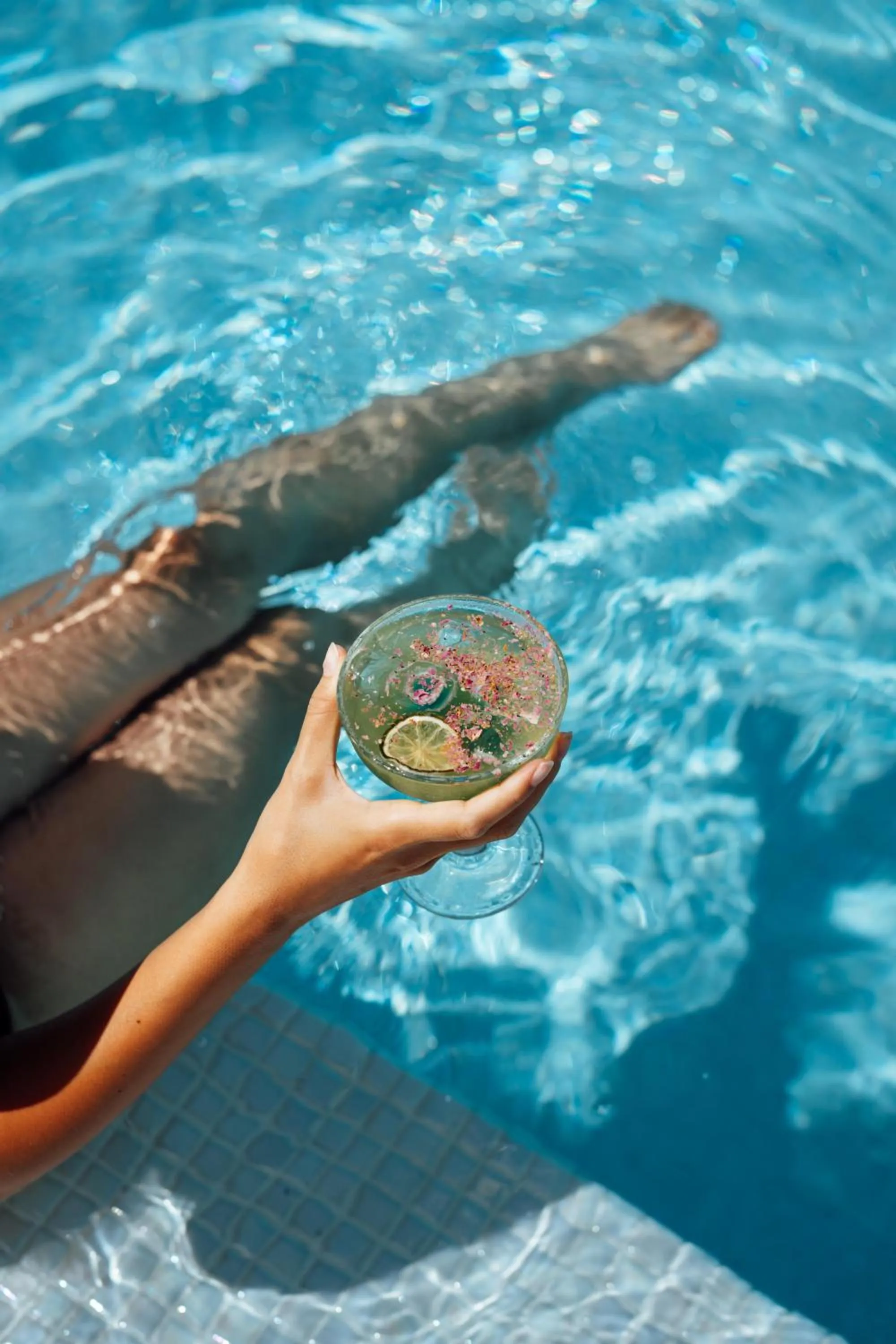 Swimming pool in Lures Hotel