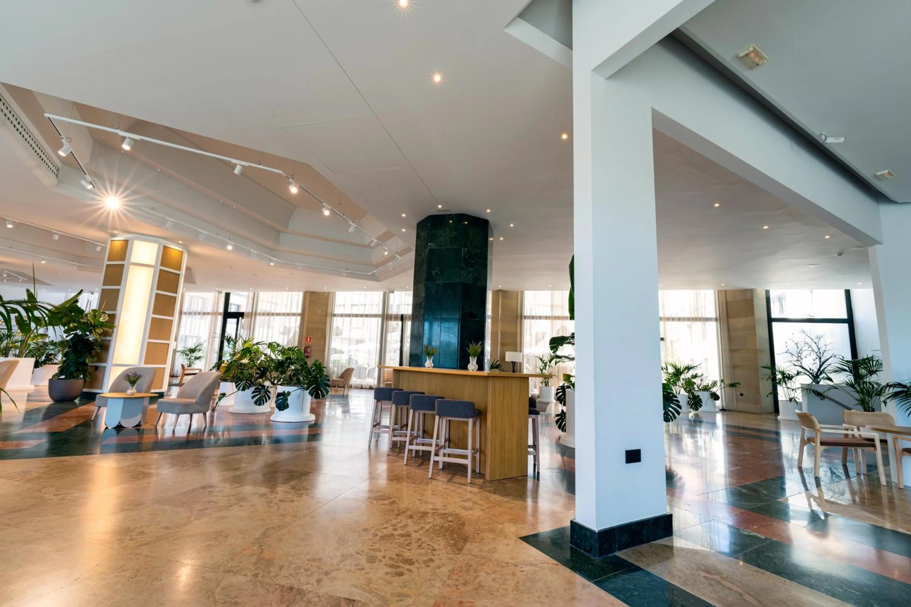 Seating area in Hotel Antequera Hills