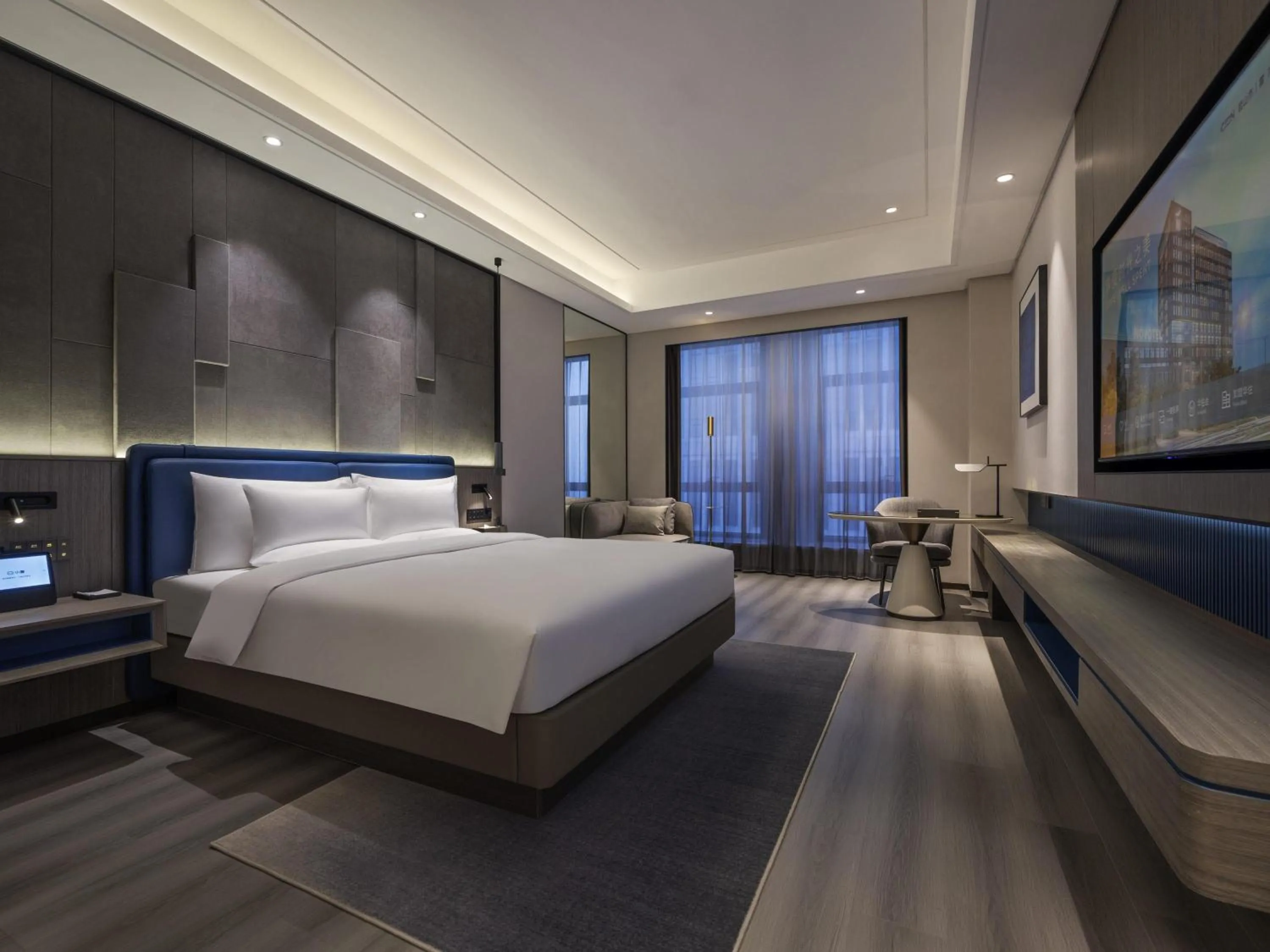 Bedroom, Bed in Novotel Kunshan Yangcheng Lake