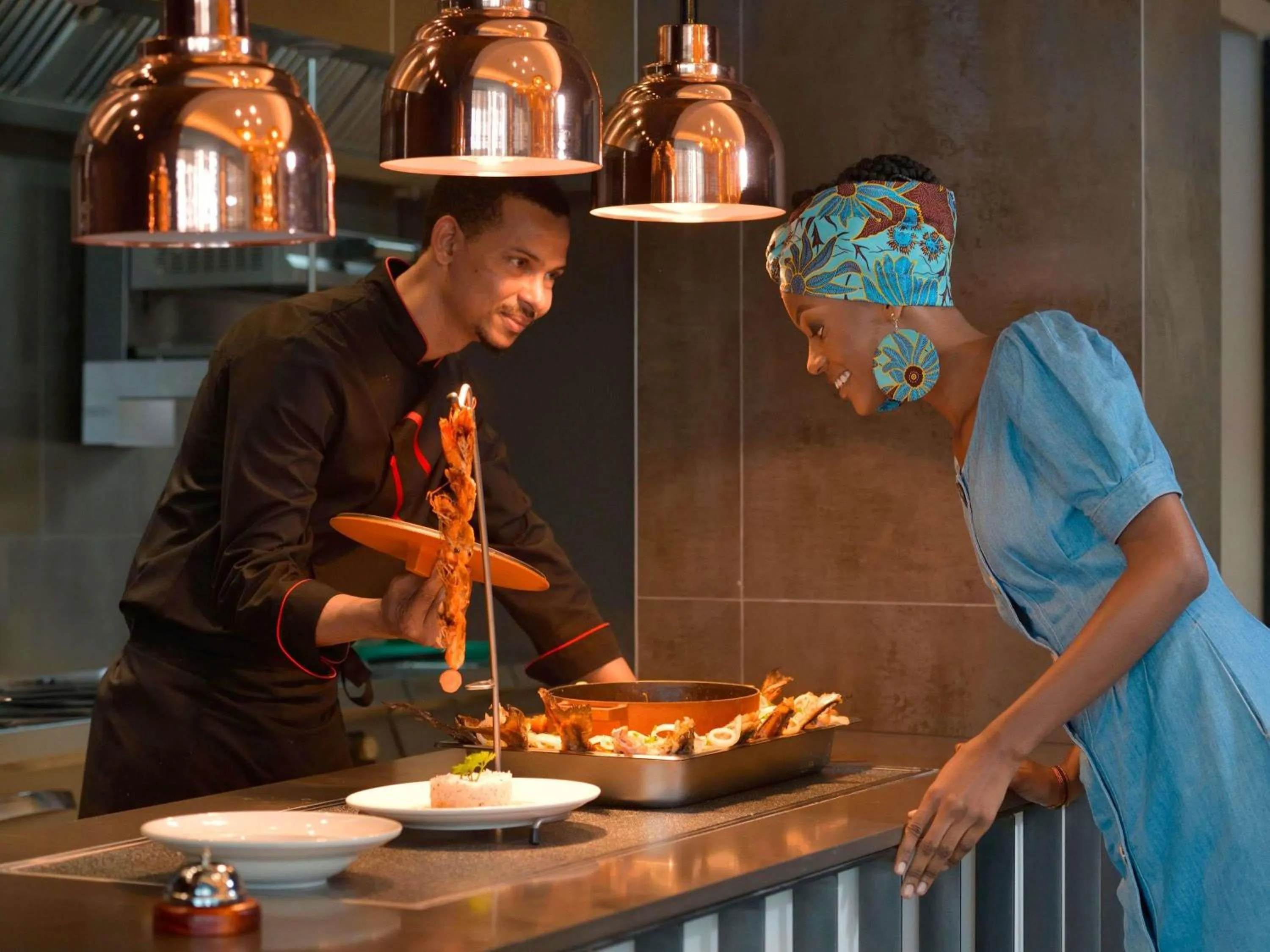 Restaurant/places to eat in Novotel Kinshasa La Gombe