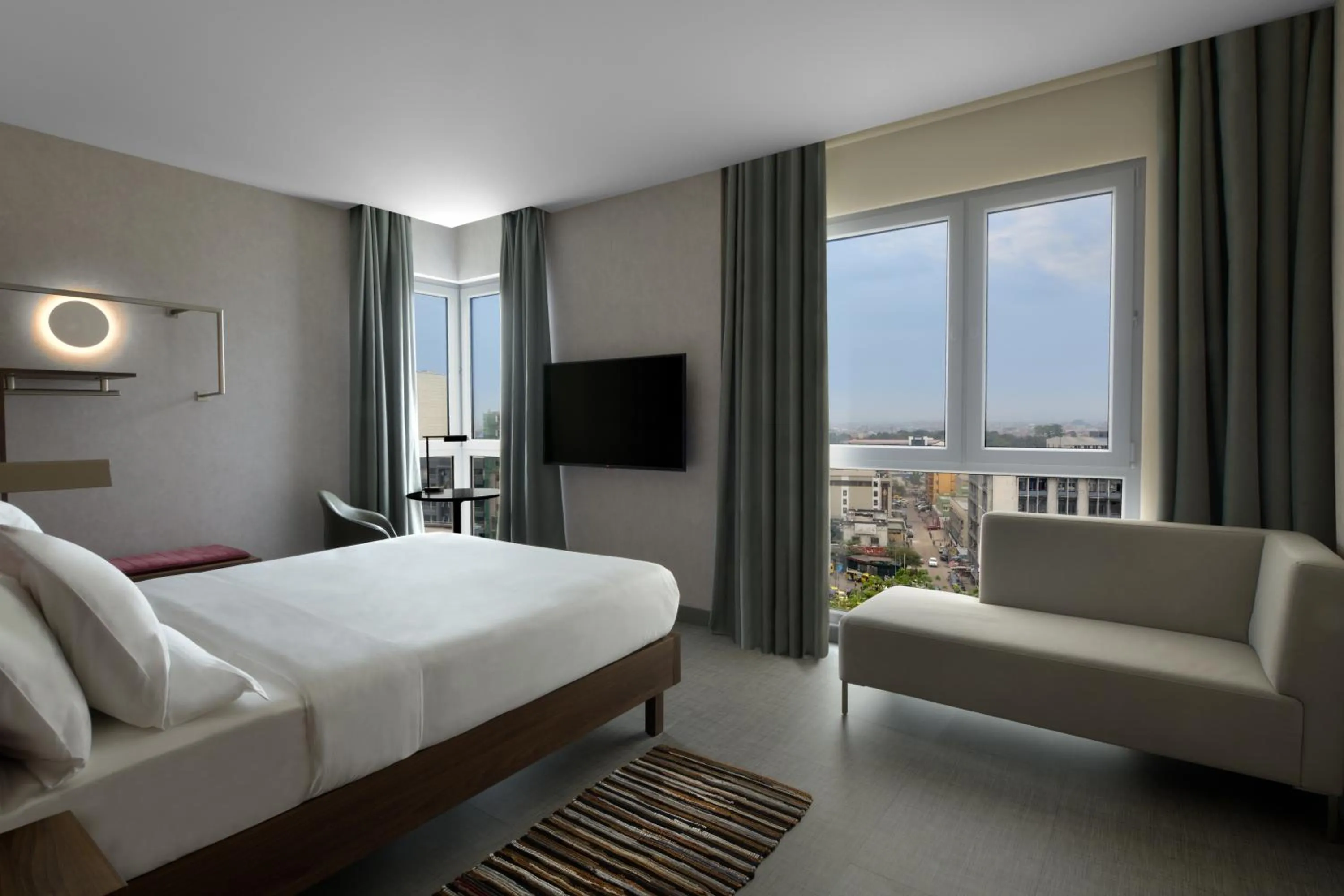 Bed in Novotel Kinshasa La Gombe