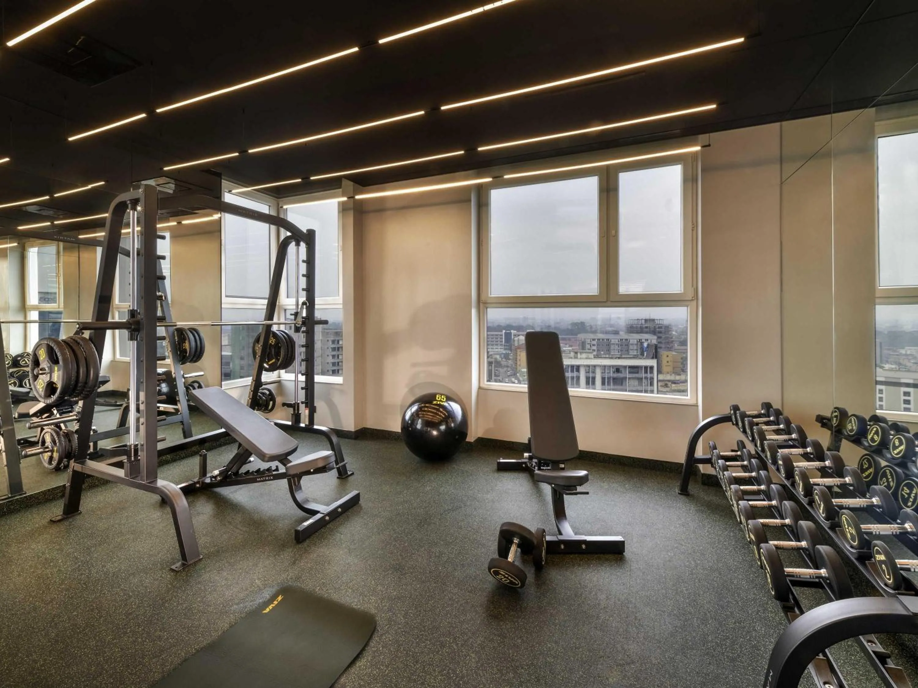 Fitness centre/facilities in Novotel Kinshasa La Gombe