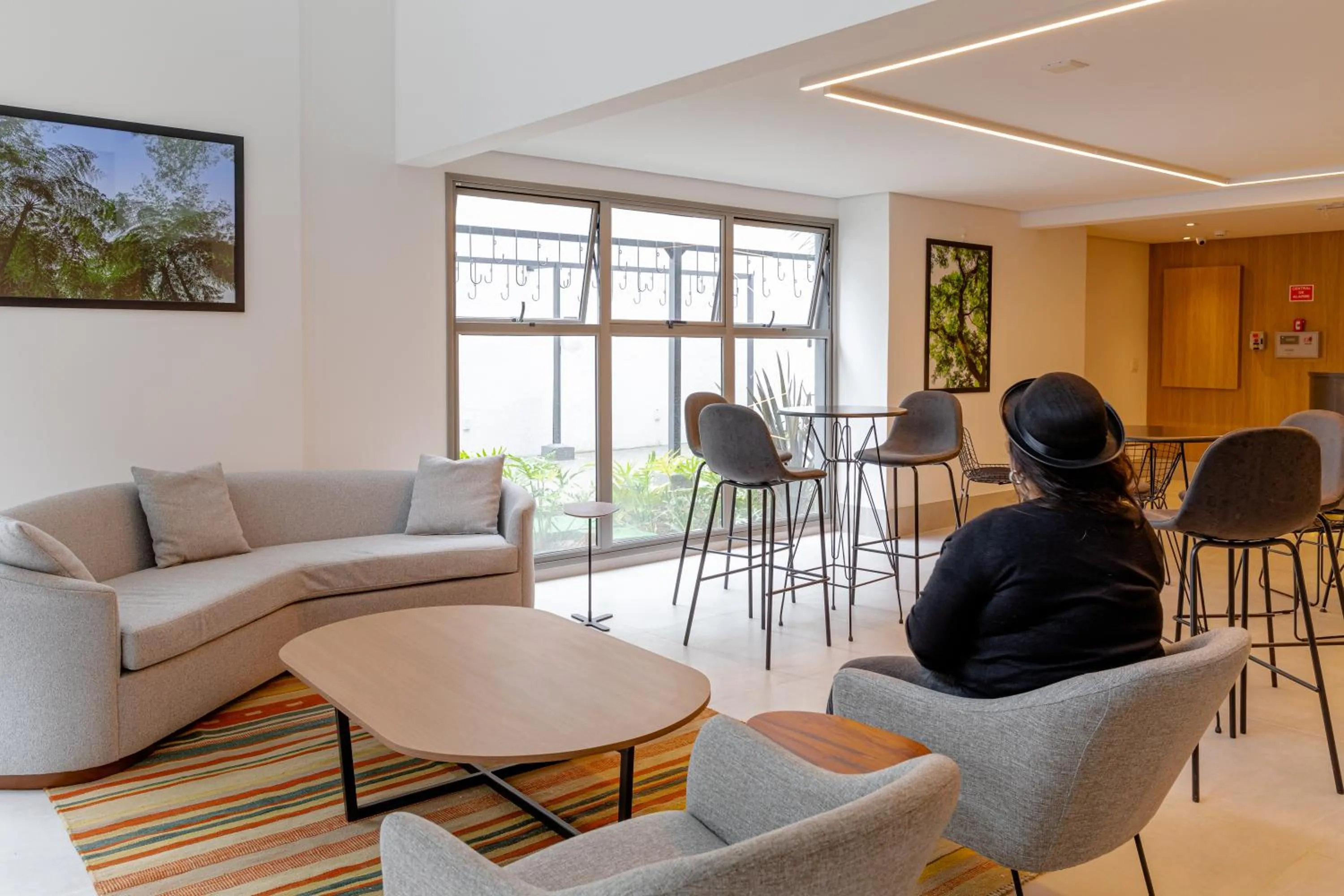 Lobby or reception in Smart Charlie Parque Augusta Mackenzie