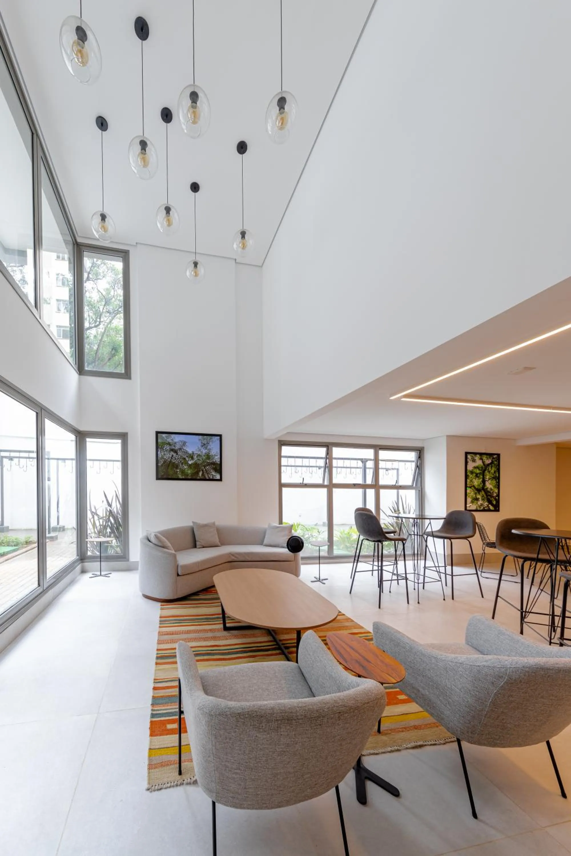 Lobby or reception in Smart Charlie Parque Augusta Mackenzie