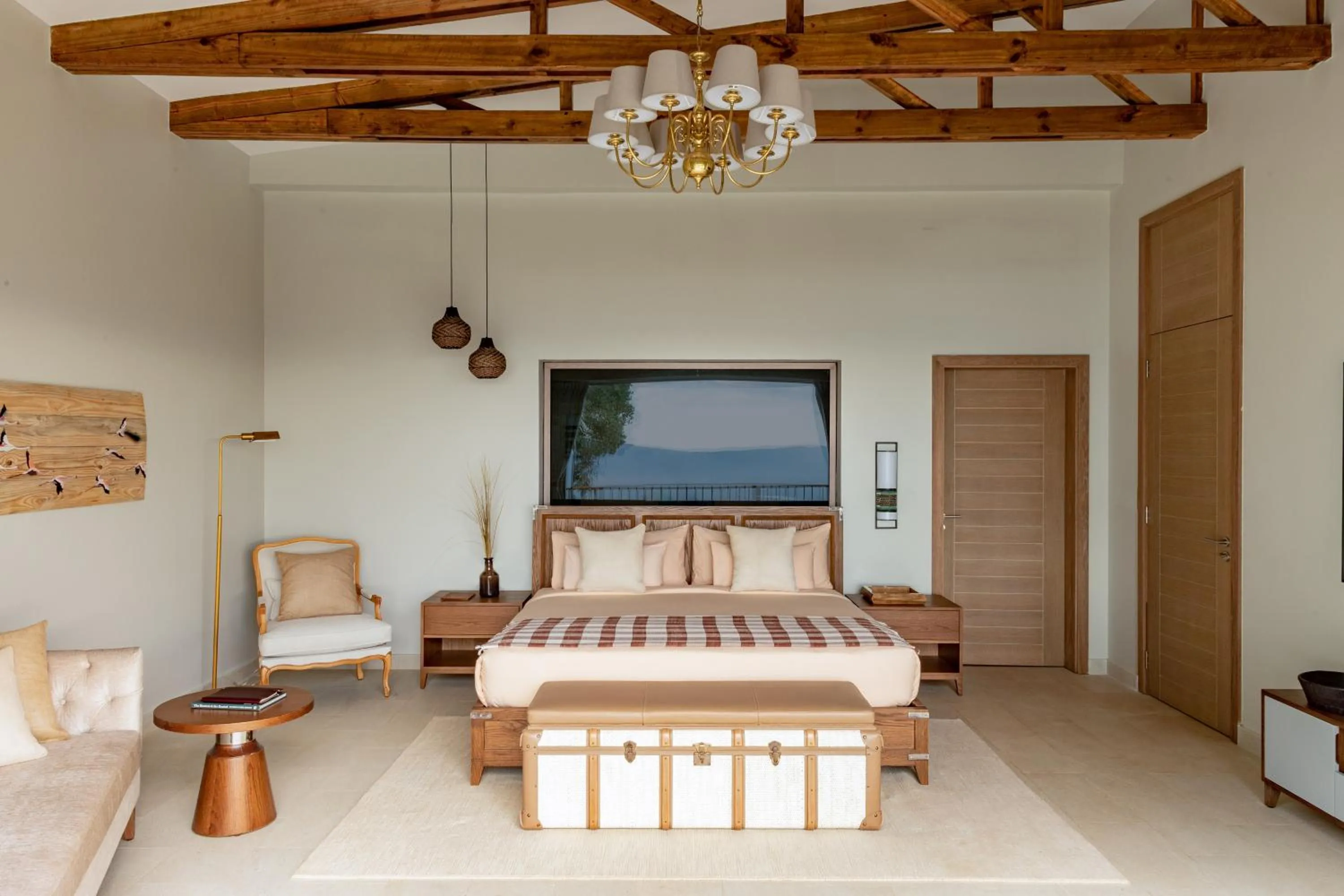 Bed in Ngorongoro Lodge member of Melia Collection - The Leading Hotels of the World