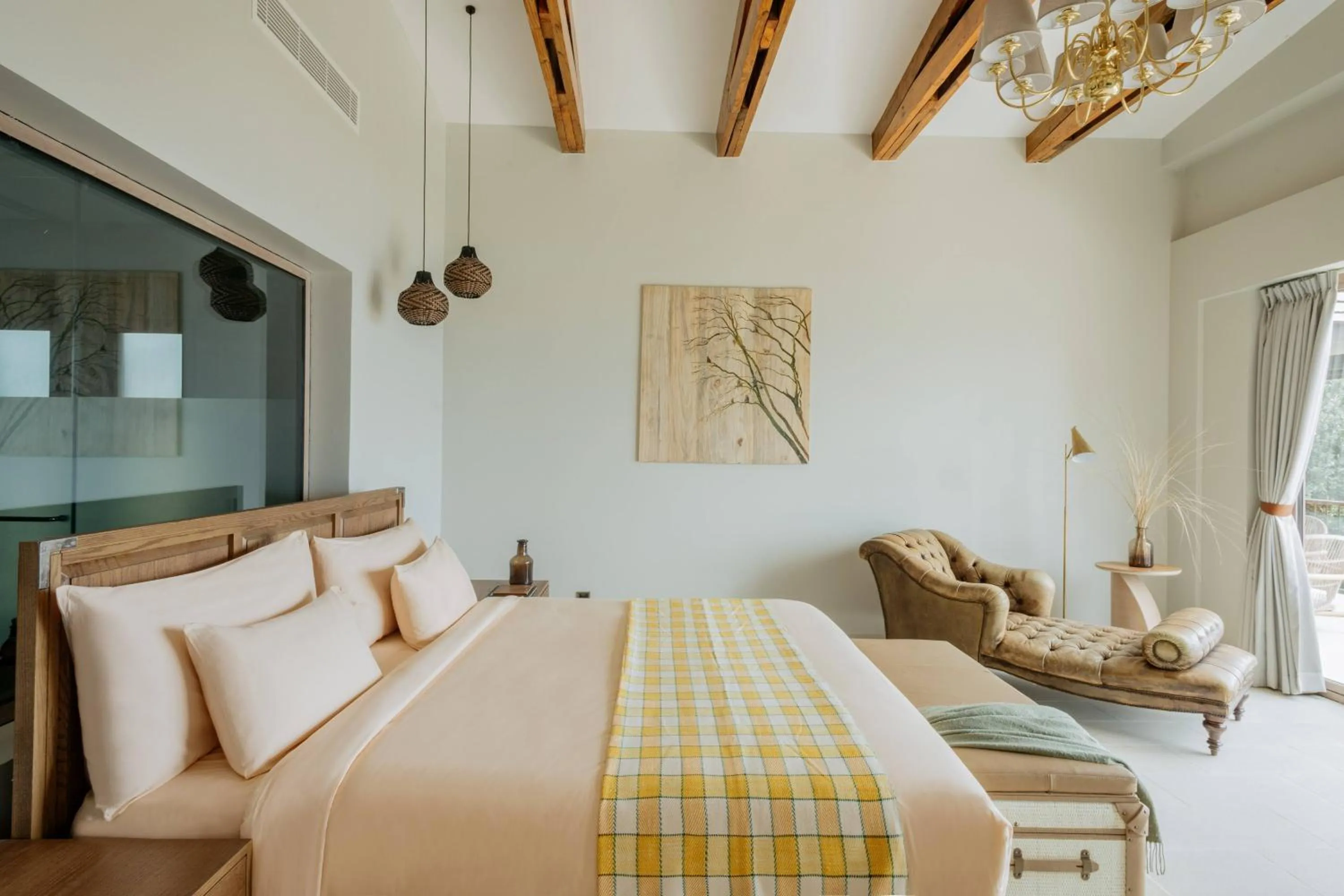 Bed in Ngorongoro Lodge Meliá Collection