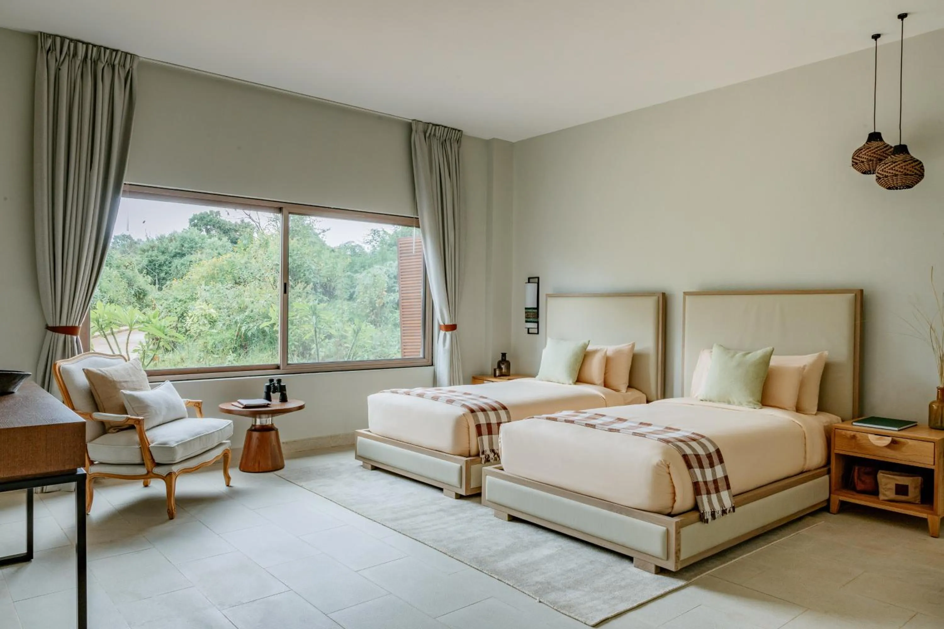 Bed in Ngorongoro Lodge member of Melia Collection - The Leading Hotels of the World