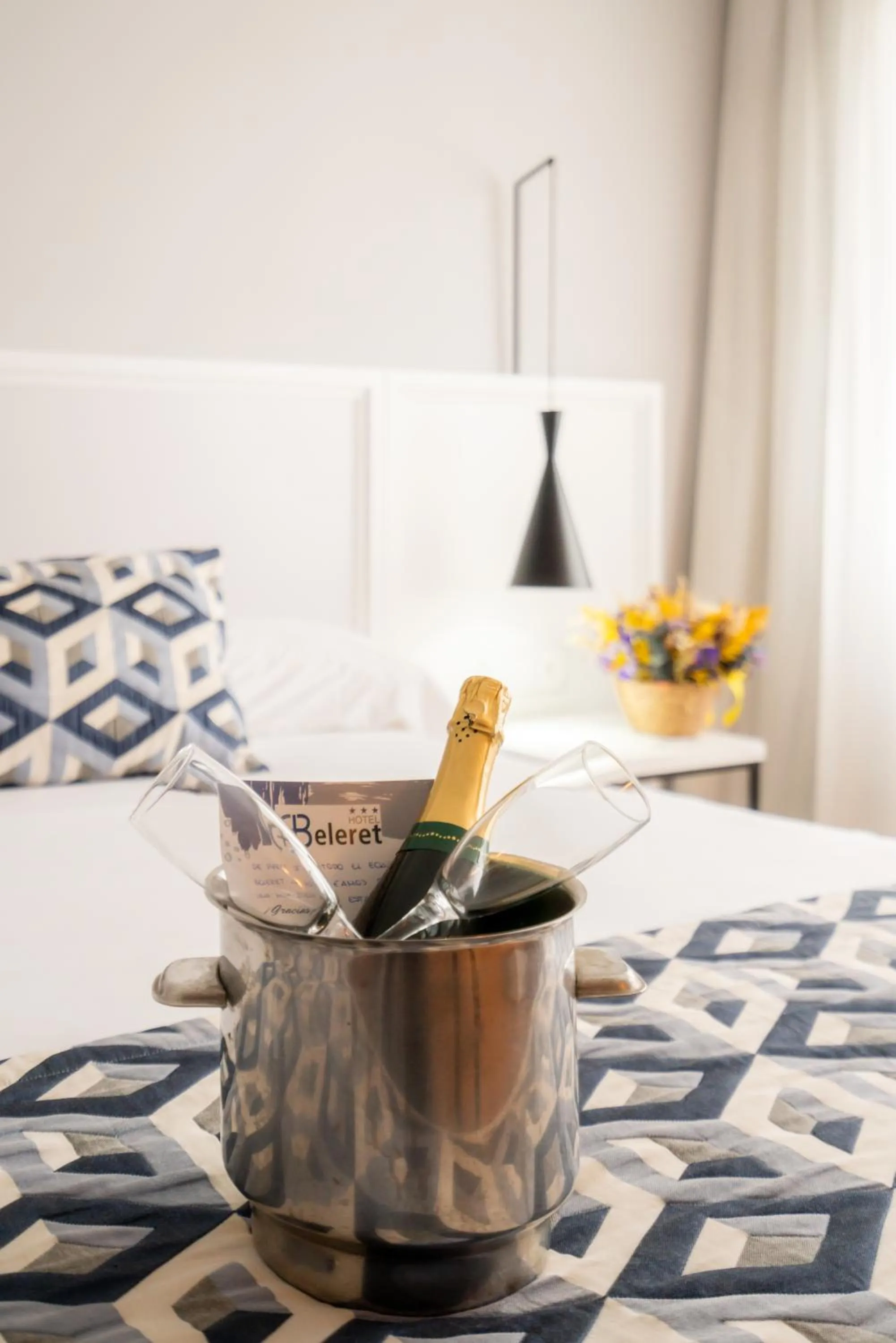 Bed in Hotel Beleret