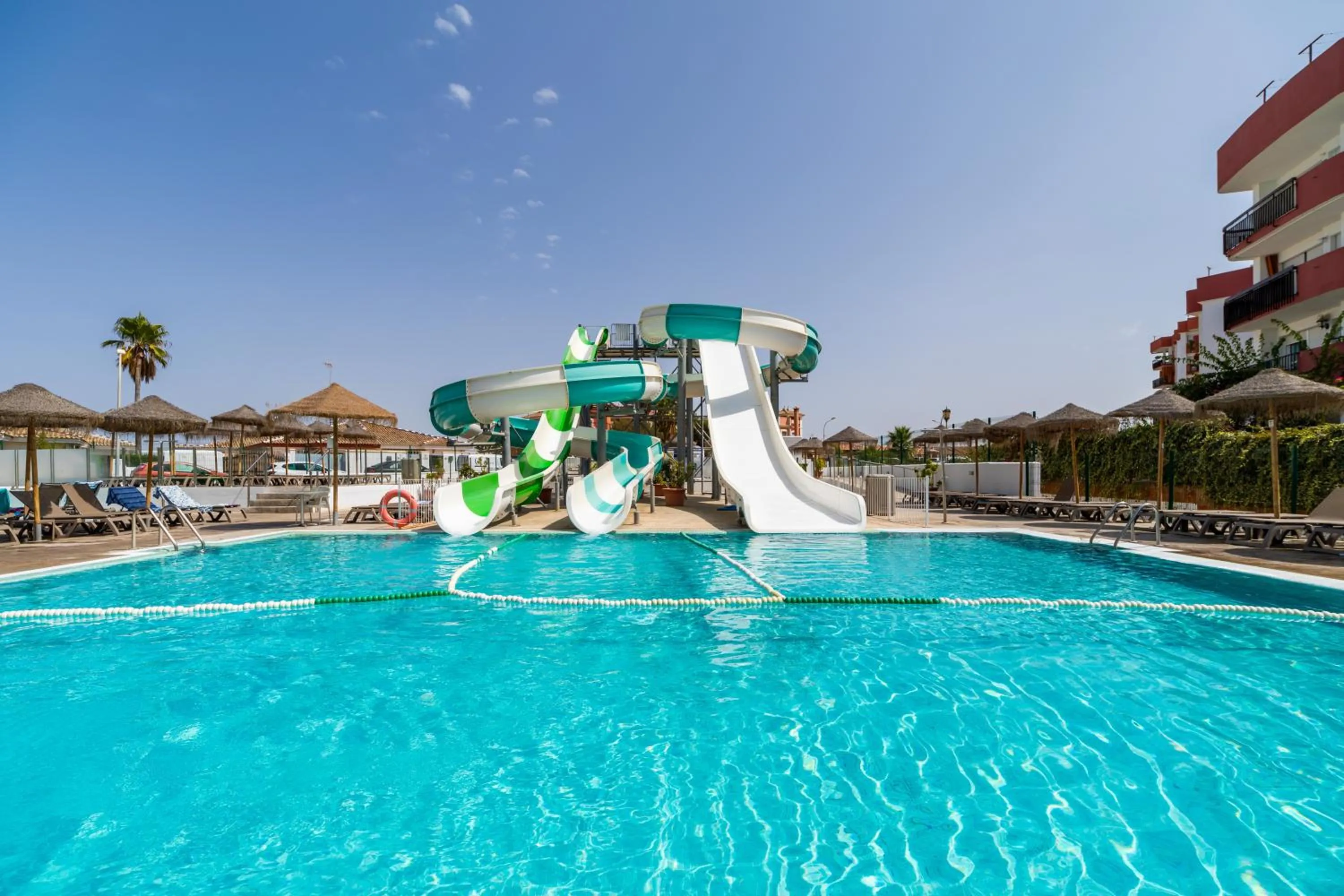 Aqua park in Ohtels Carabela