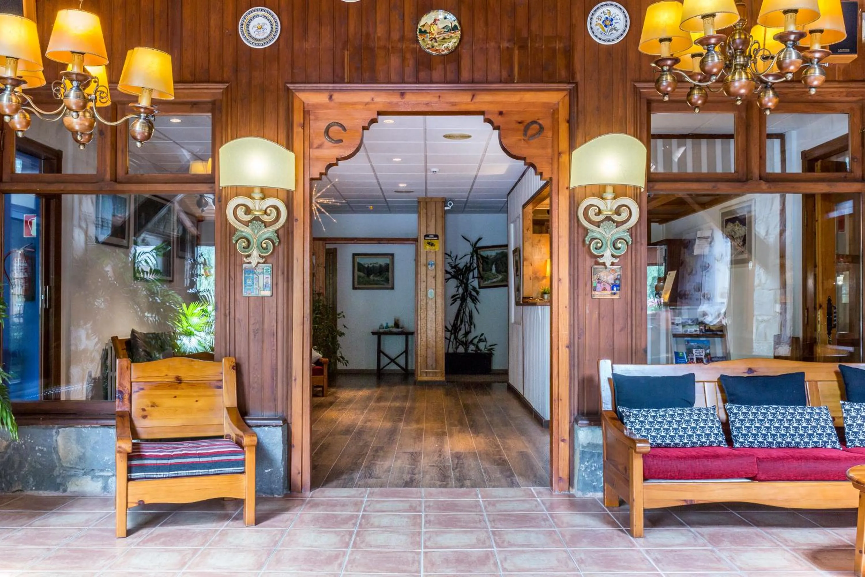 Lobby or reception in San Anton Benasque