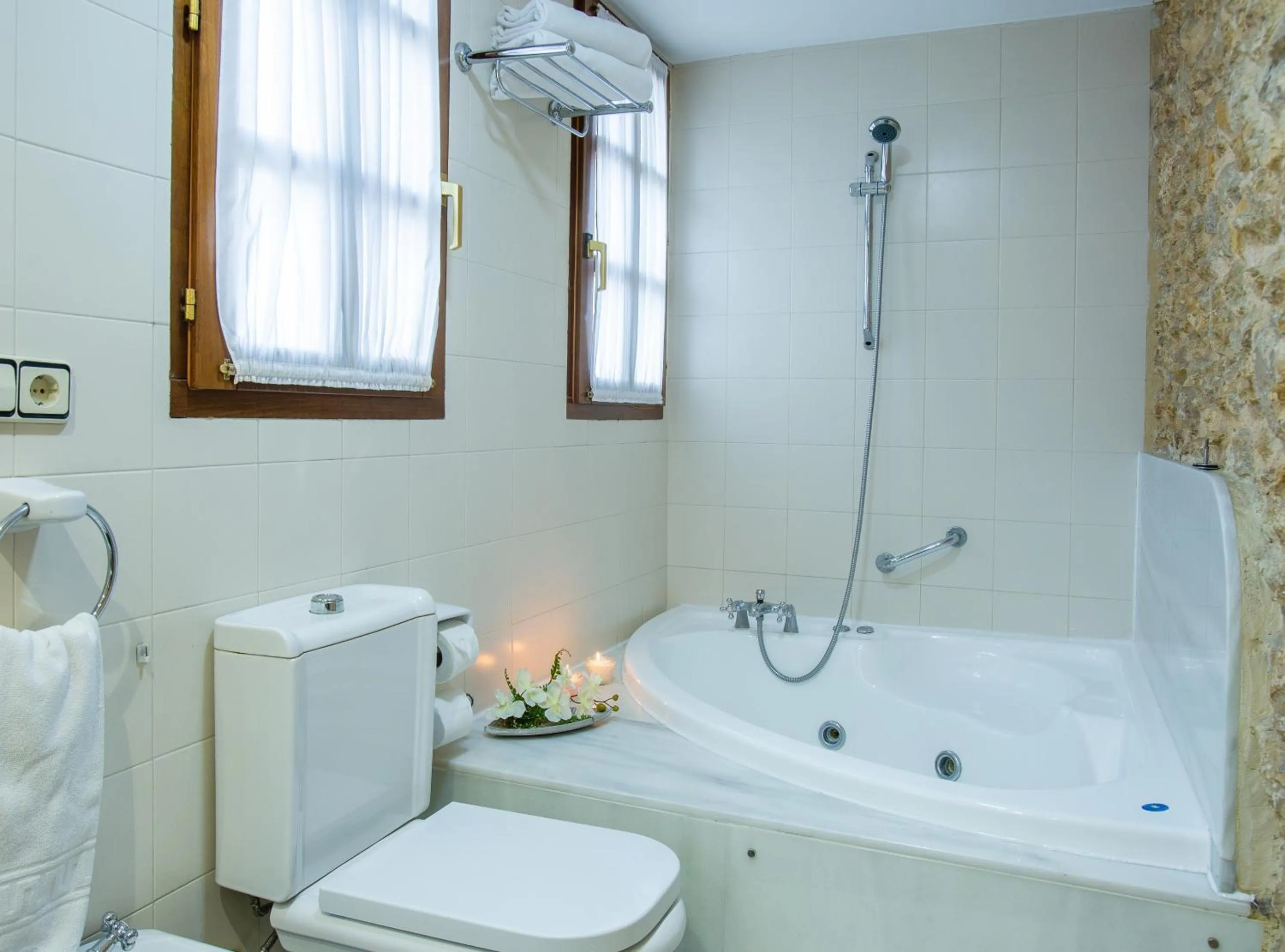 Bathroom in Hotel Palacio De La Viñona