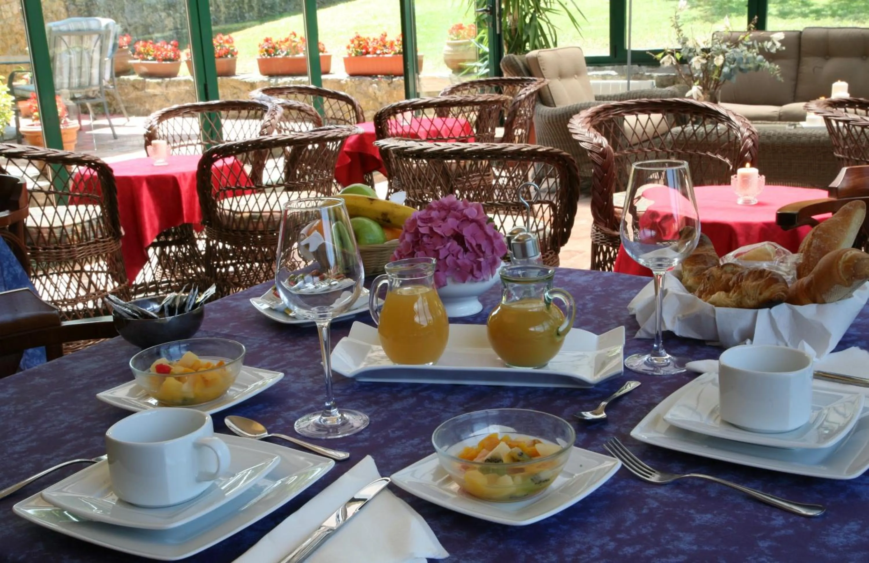 Food and drinks in Hotel Palacio De La Viñona