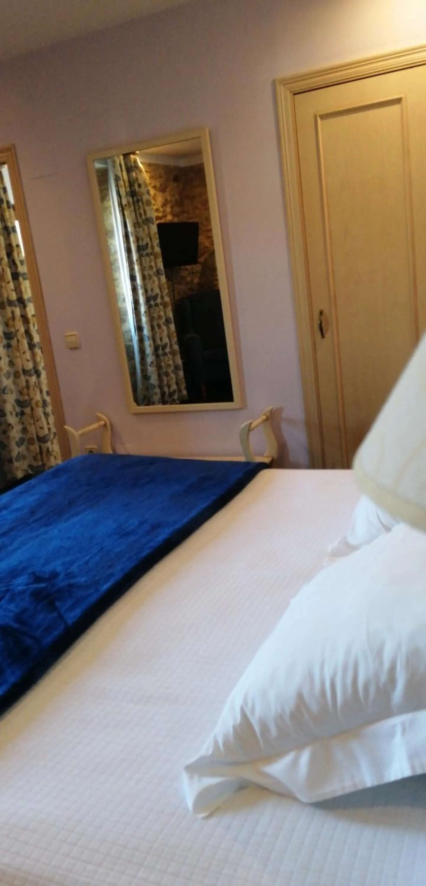 Bed in Hotel Palacio De La Viñona