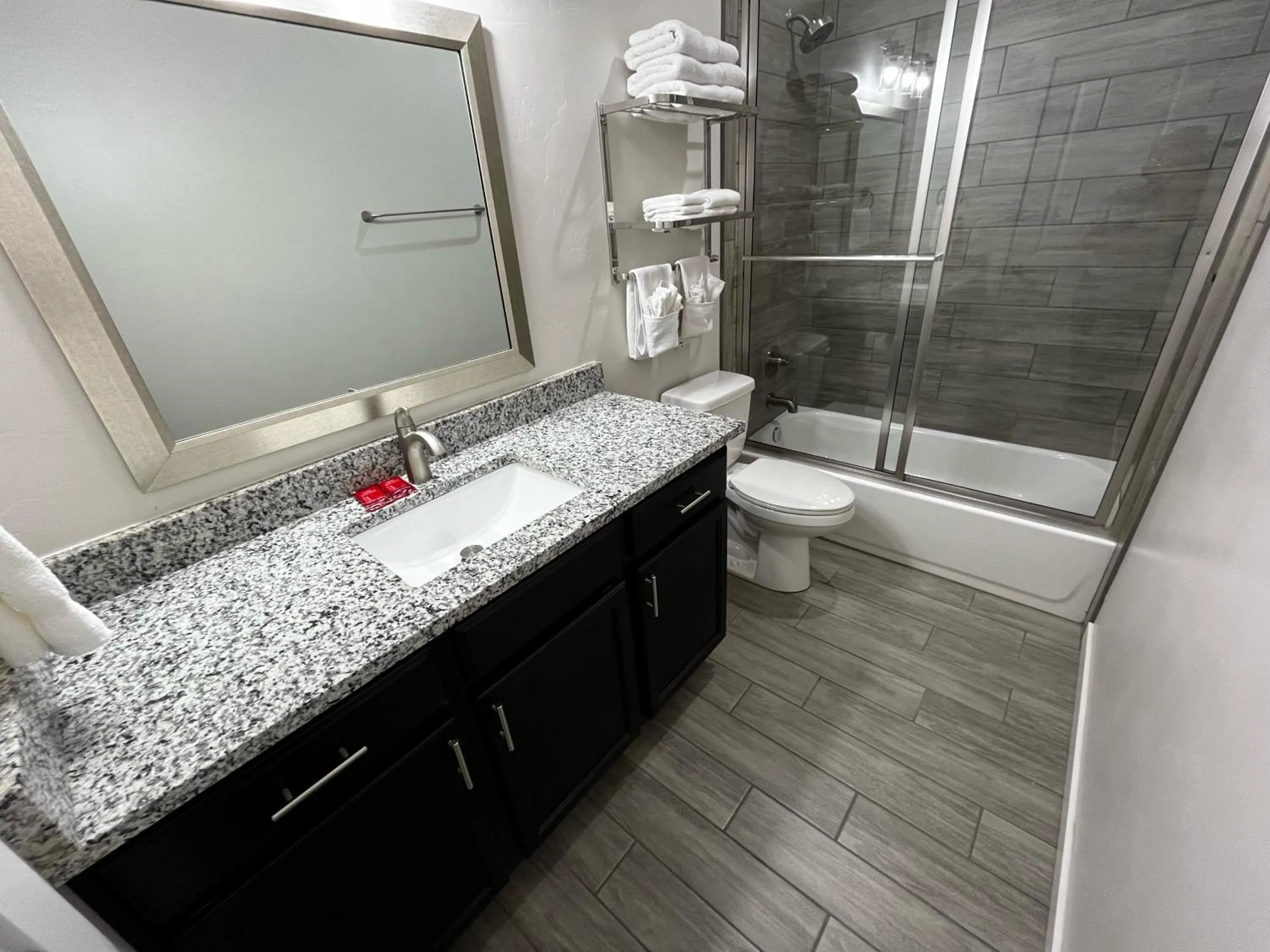 Bathroom in Longhorn Flats