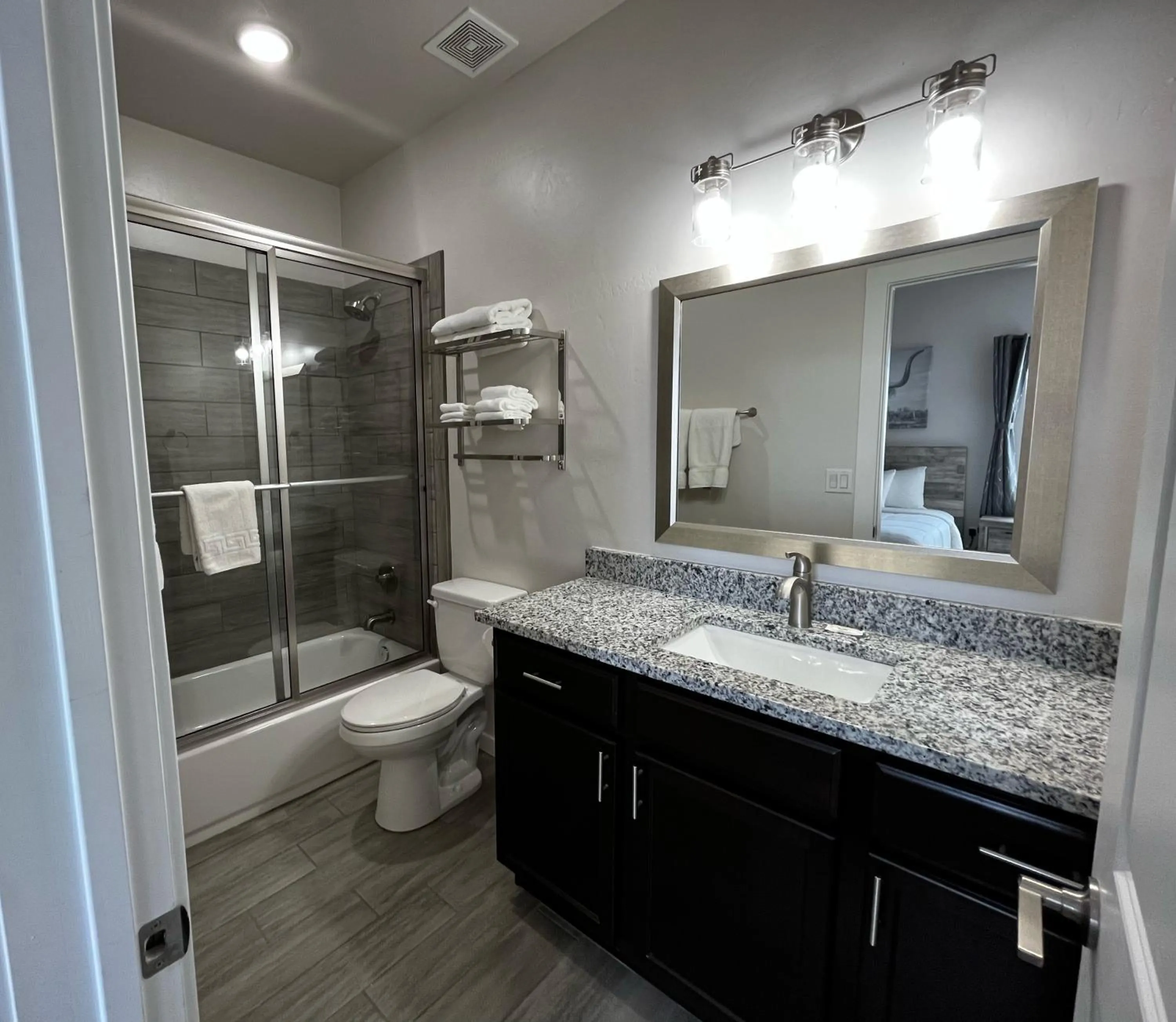 Bathroom in Longhorn Flats