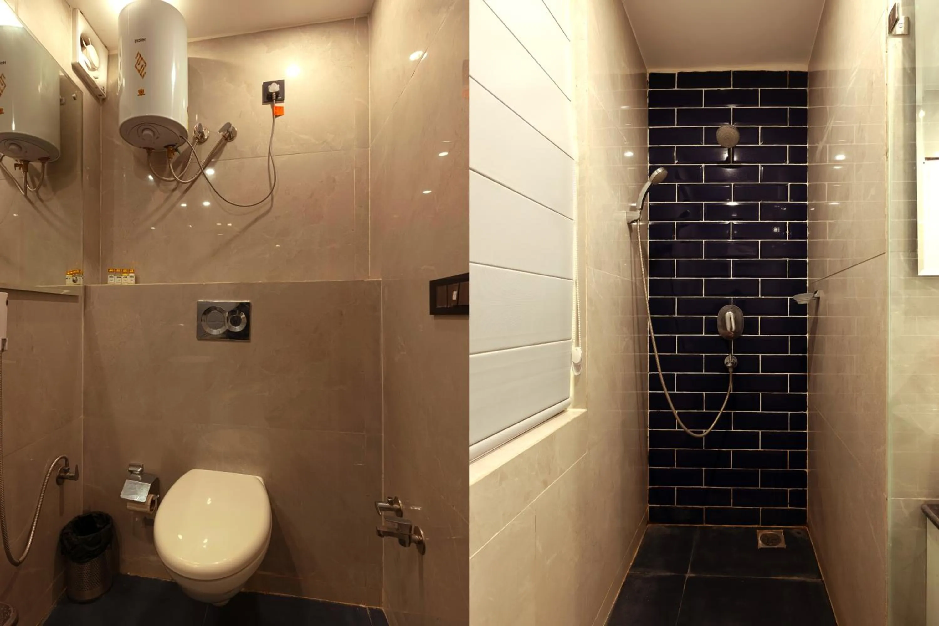 Shower in Hotel Bay Laurel Retreat