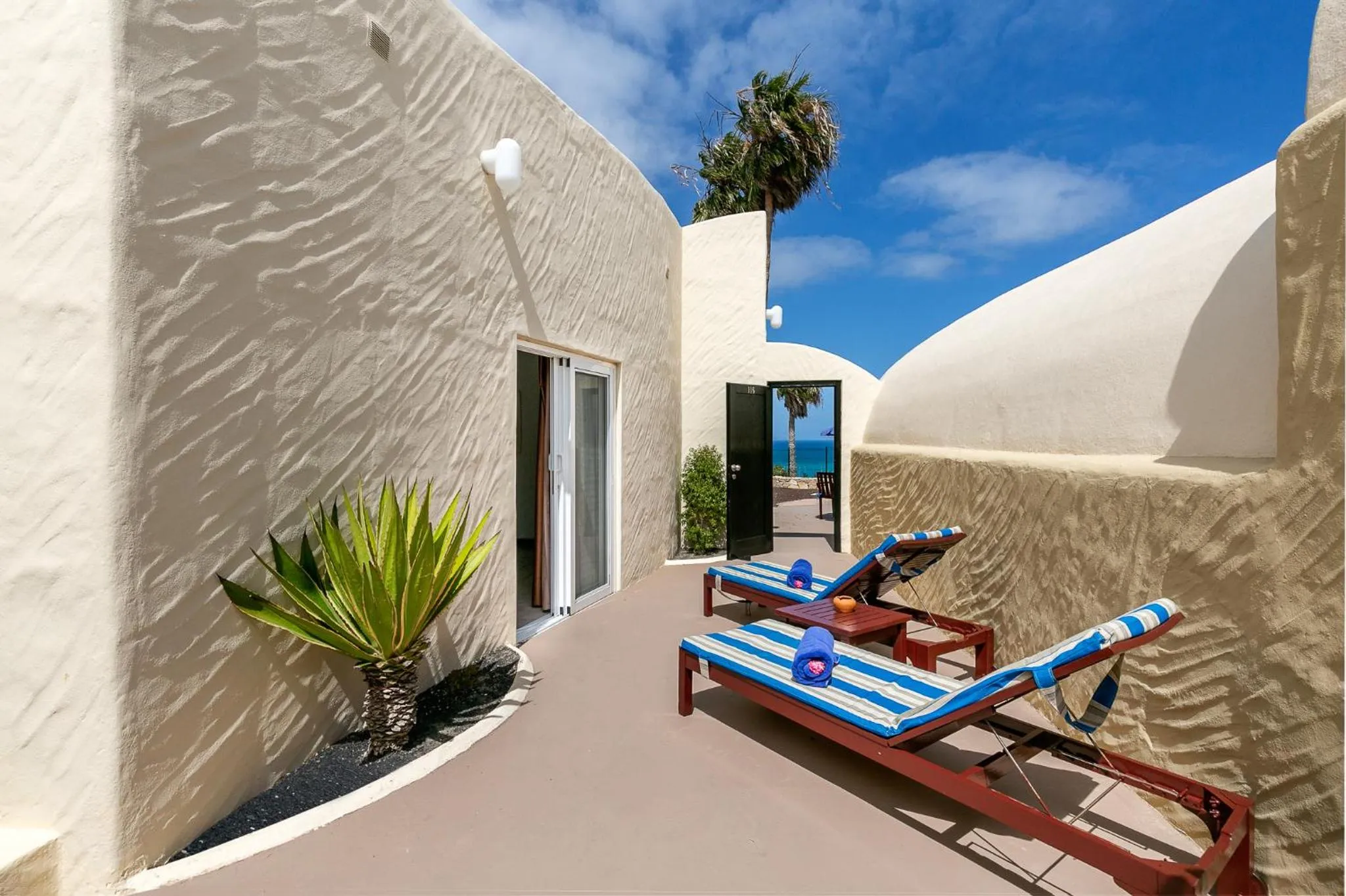 Patio in Hotel LIVVO Risco del Gato Suites