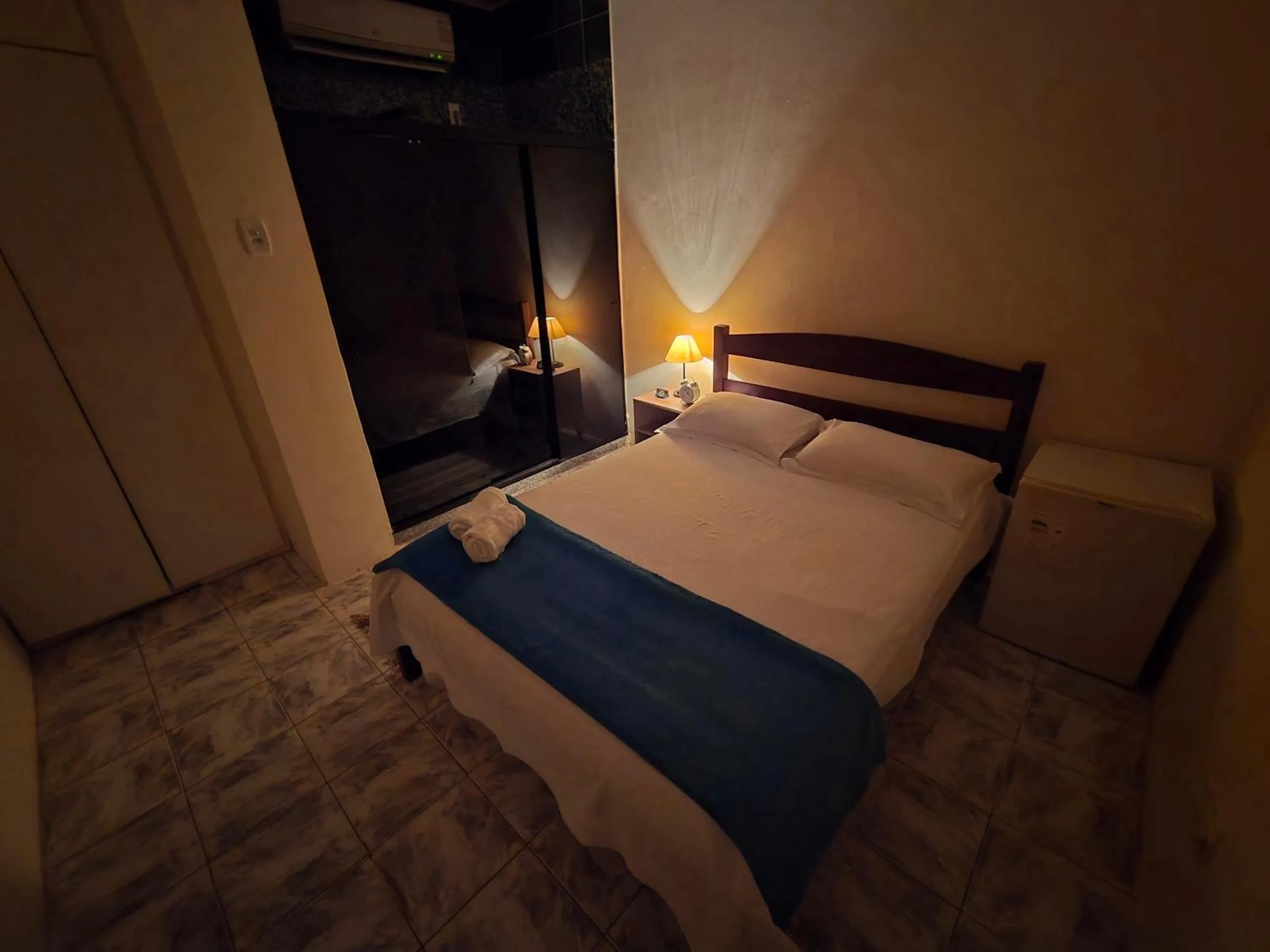 Bed in Pousada Villa Coelho