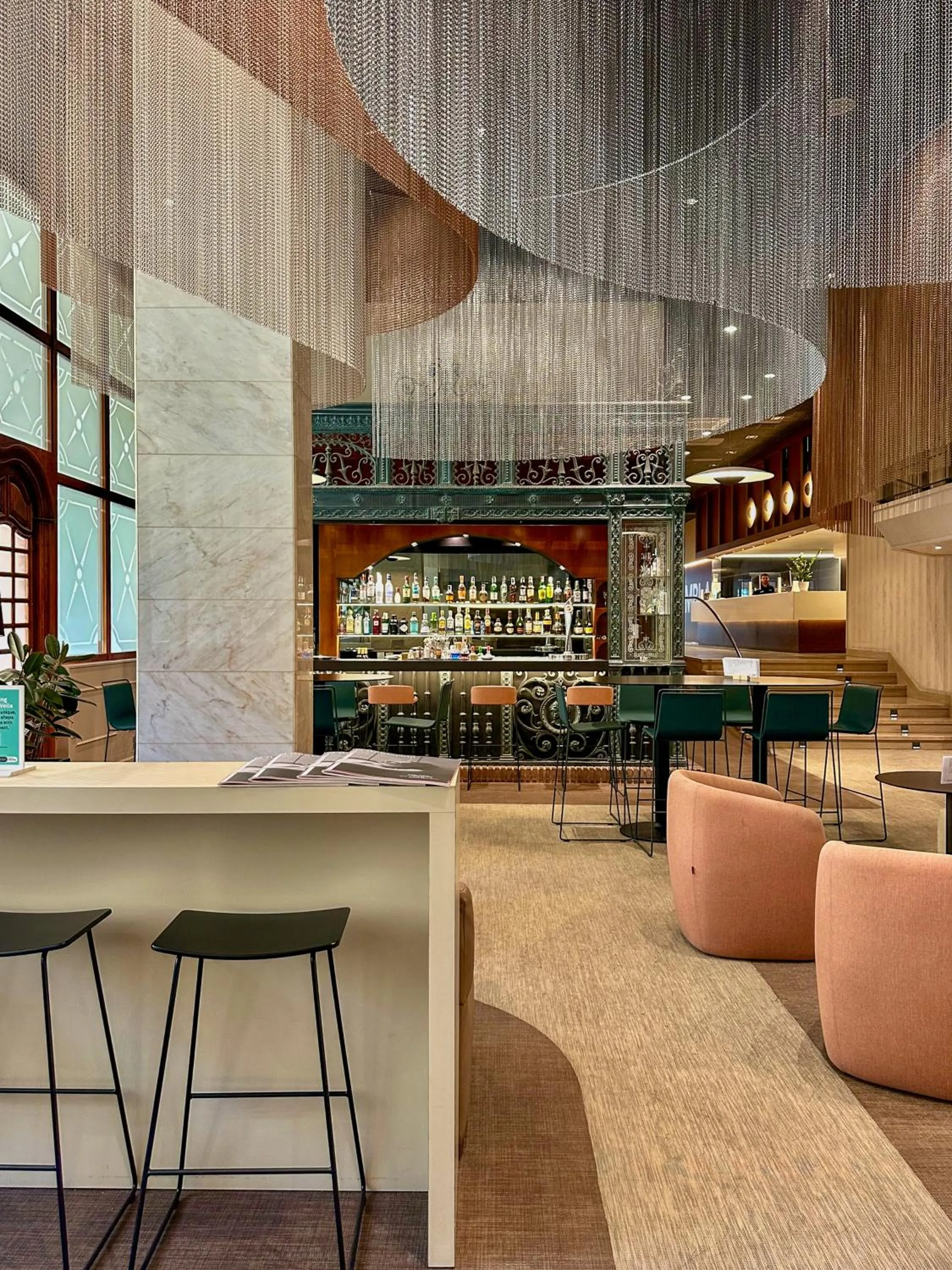 Lounge or bar in Silken Ramblas