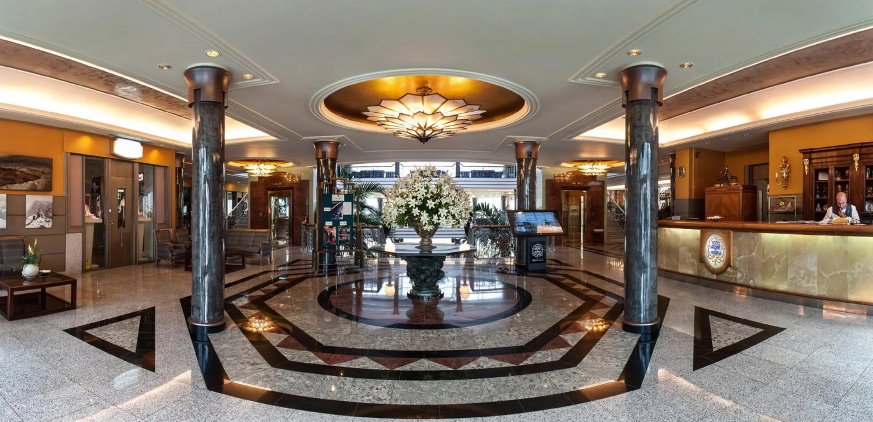 Lobby or reception in Adrián Hoteles Jardines de Nivaria