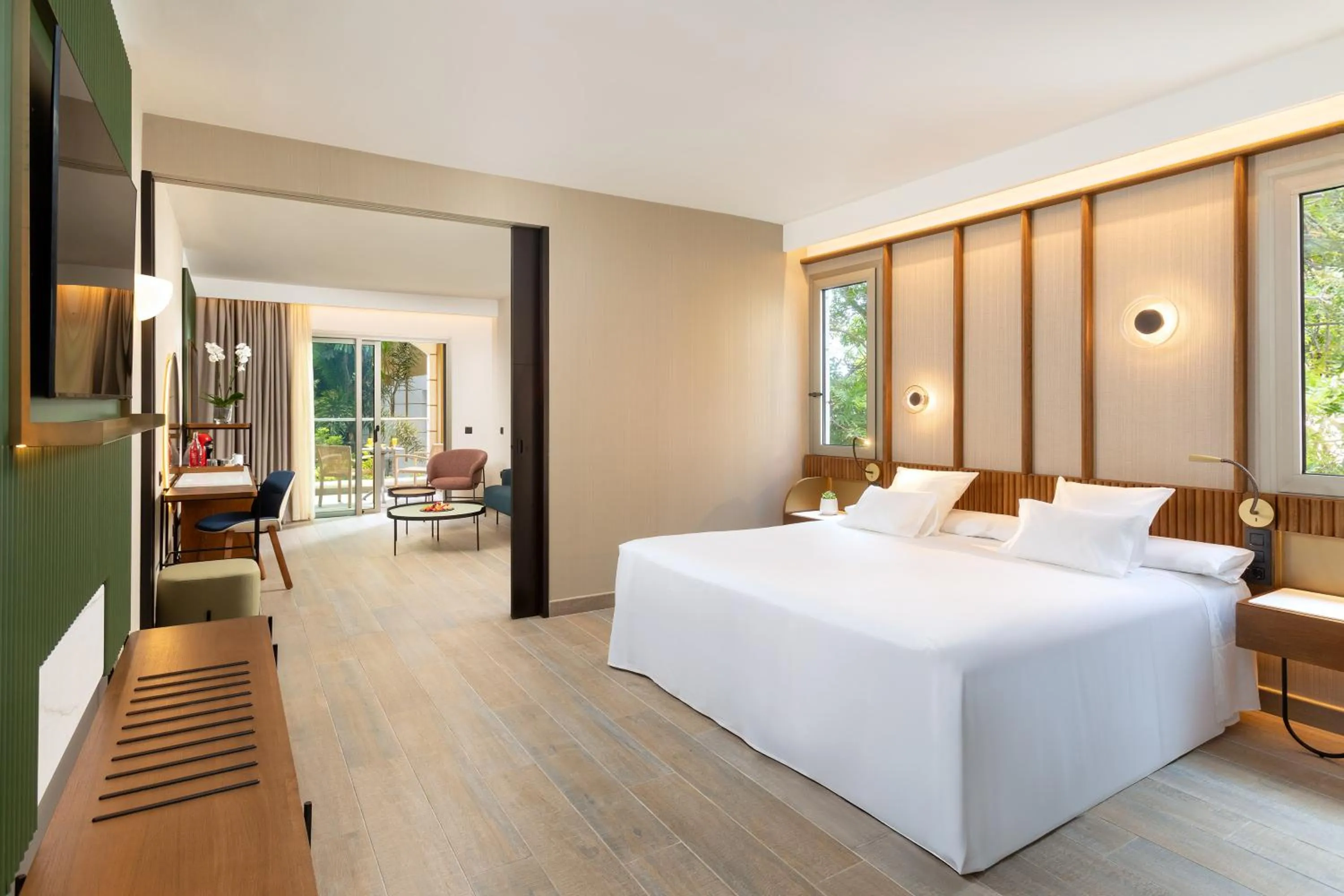 Bedroom, Bed in Adrián Hoteles Jardines de Nivaria