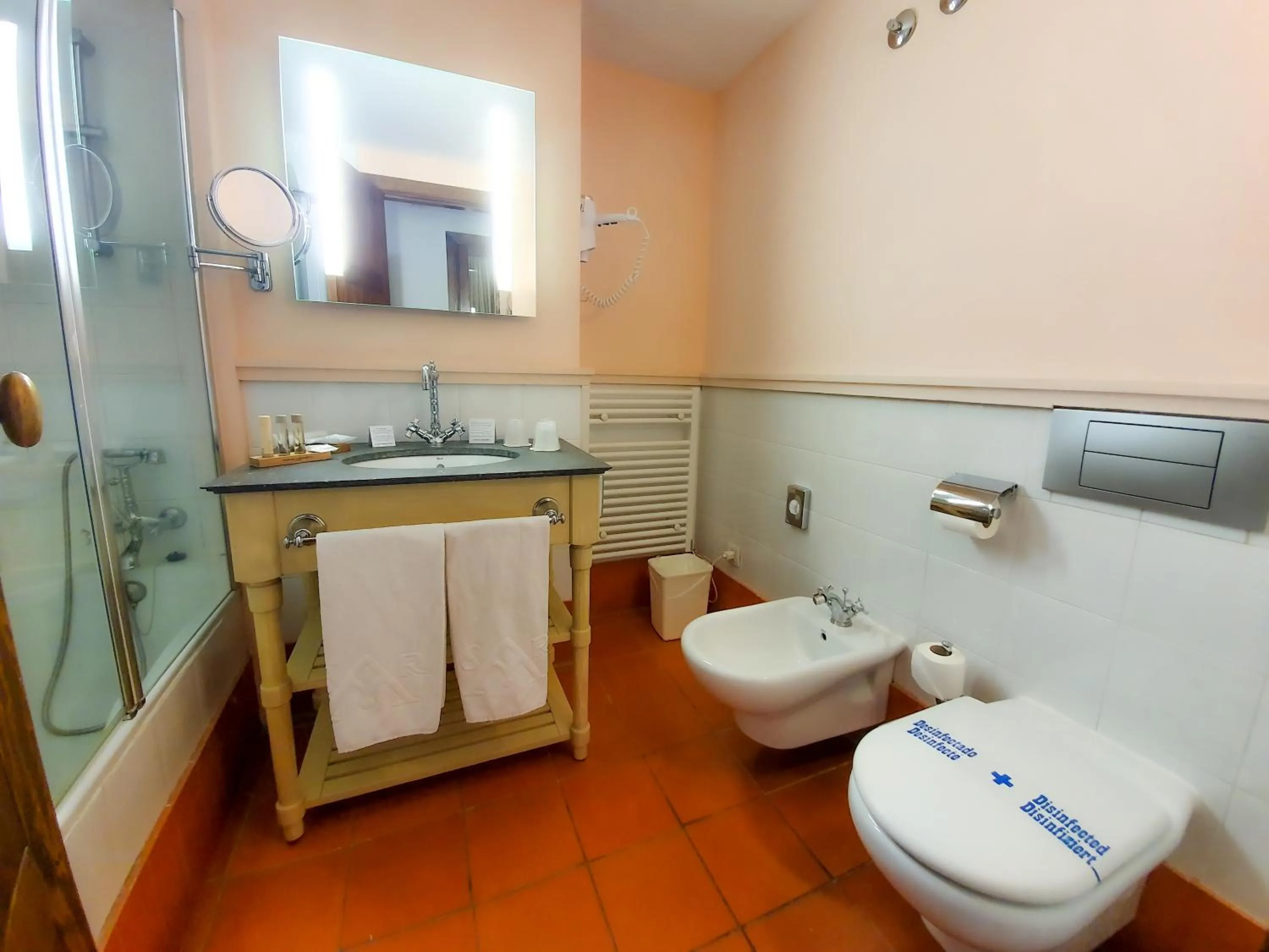 Toilet in Hotel San Antonio el Real