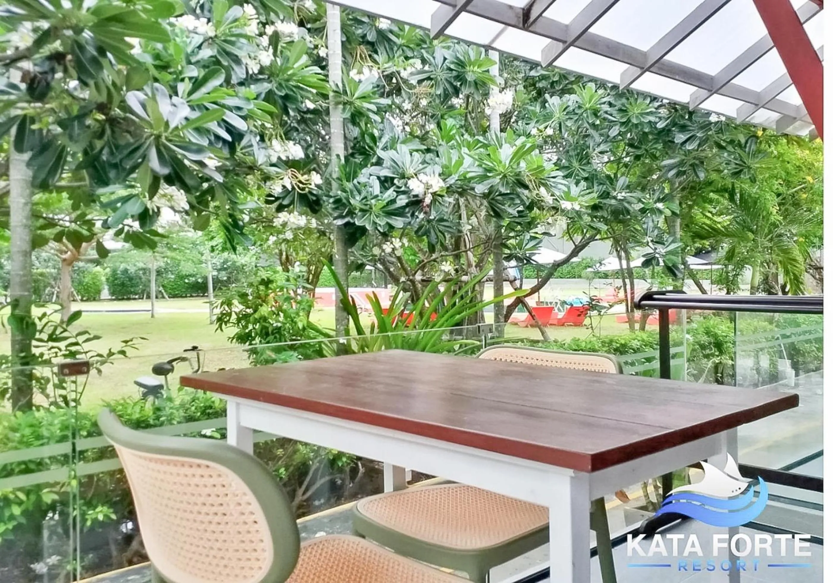 Garden view in Kata Forte Resort