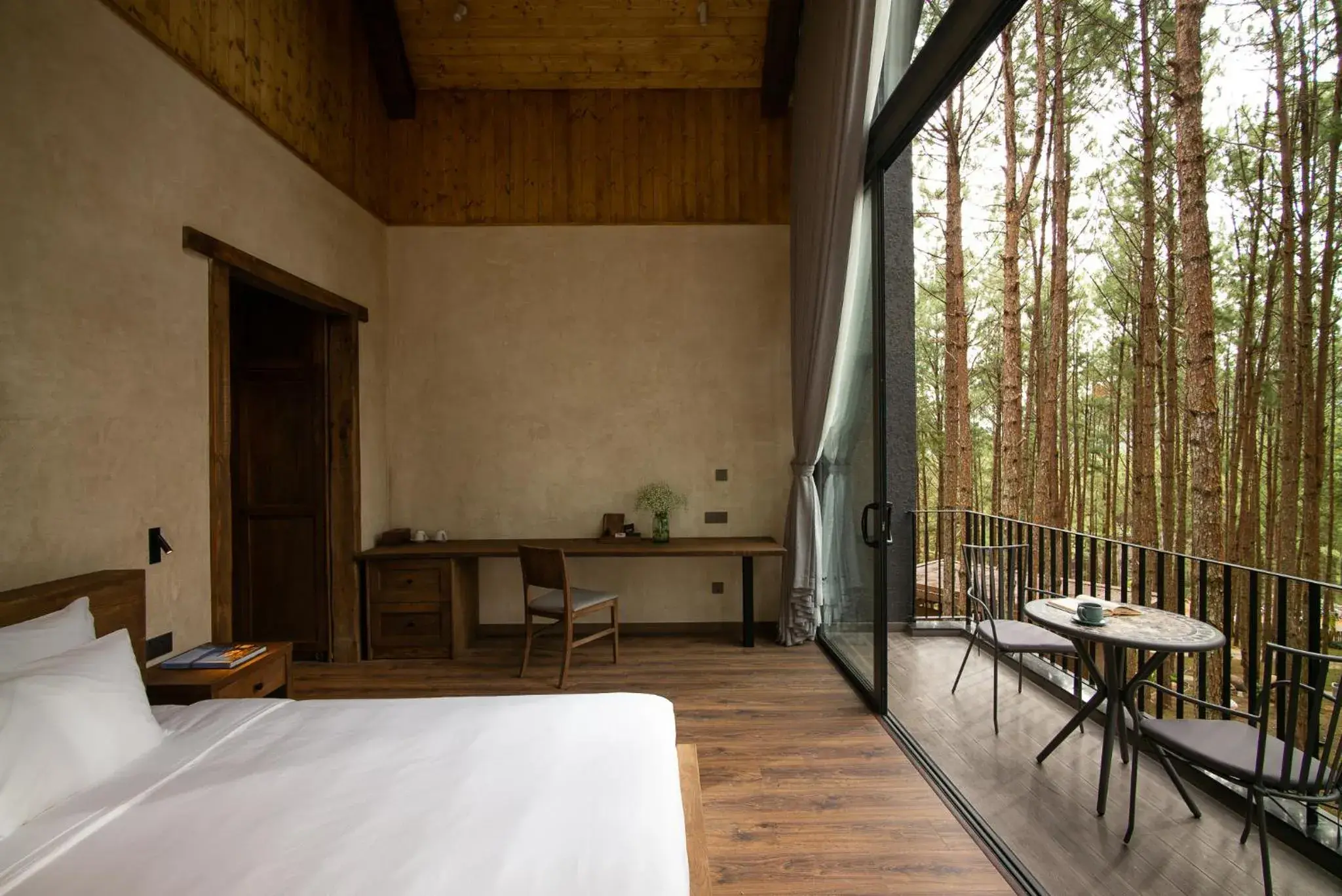 Deluxe Double Room with Balcony in Mơ Stay - Forest Resort Deluxe Double Room with Balcony in Mơ Stay - Forest Resort