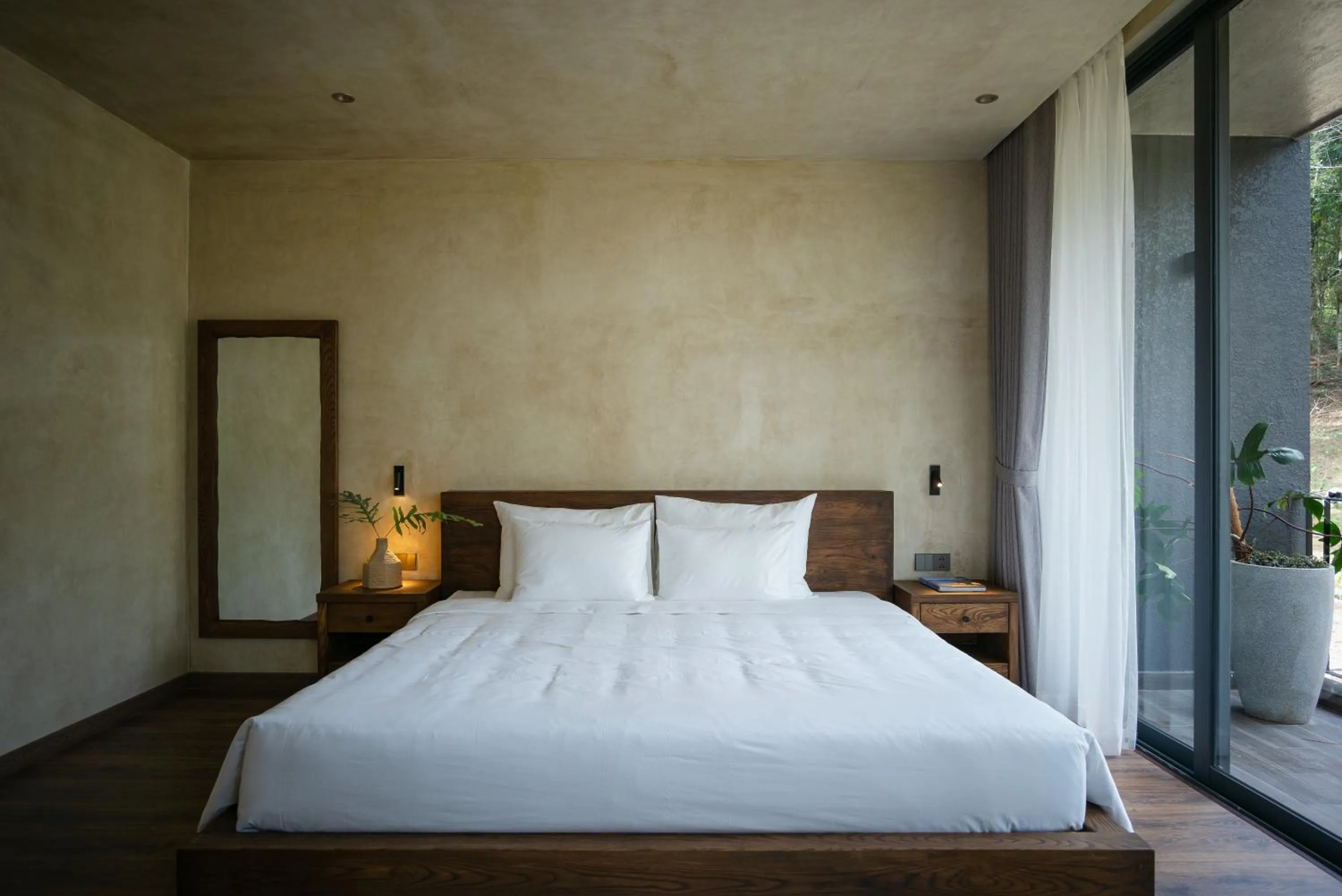 Bedroom, Bed in Mơ Stay - Forest Resort