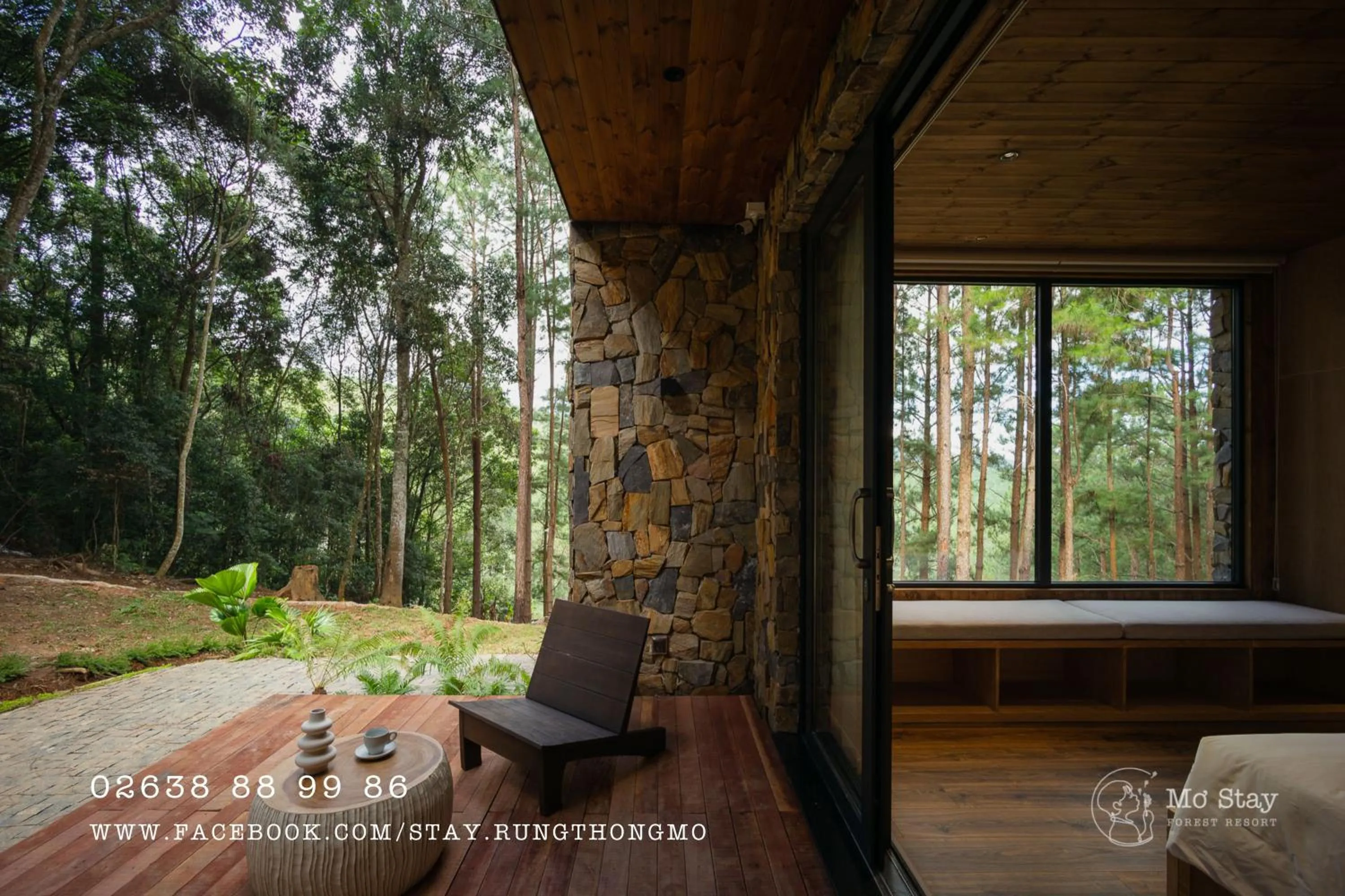 Balcony/Terrace in Mơ Stay - Forest Resort