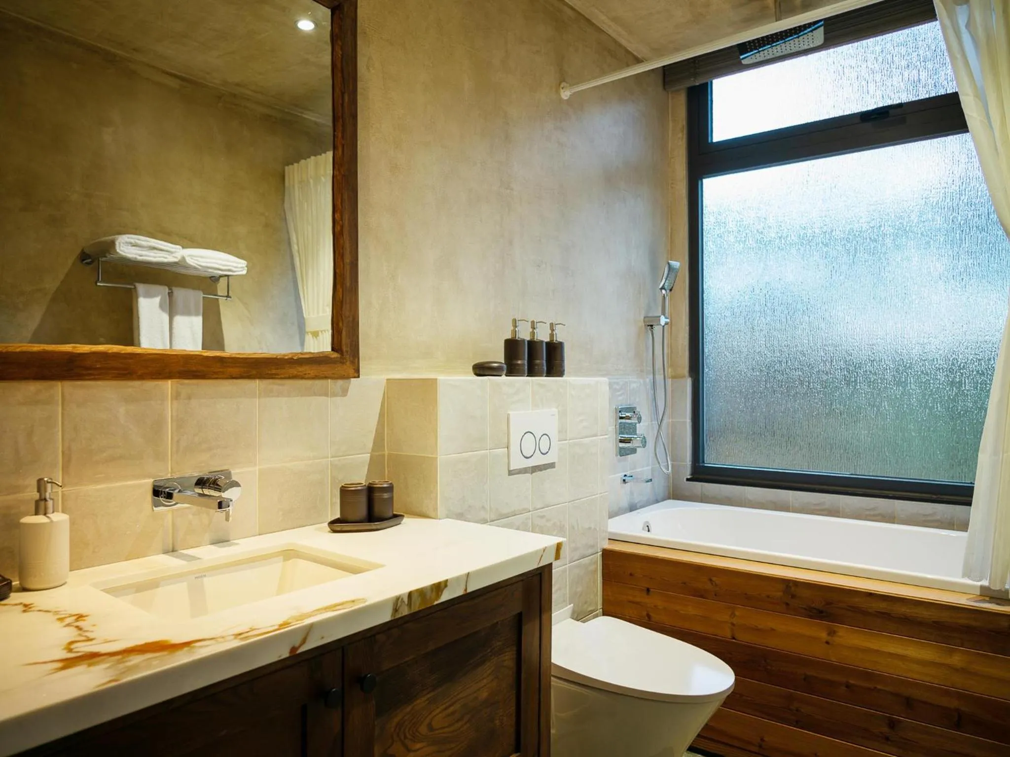 Shower in Mơ Stay - Forest Resort