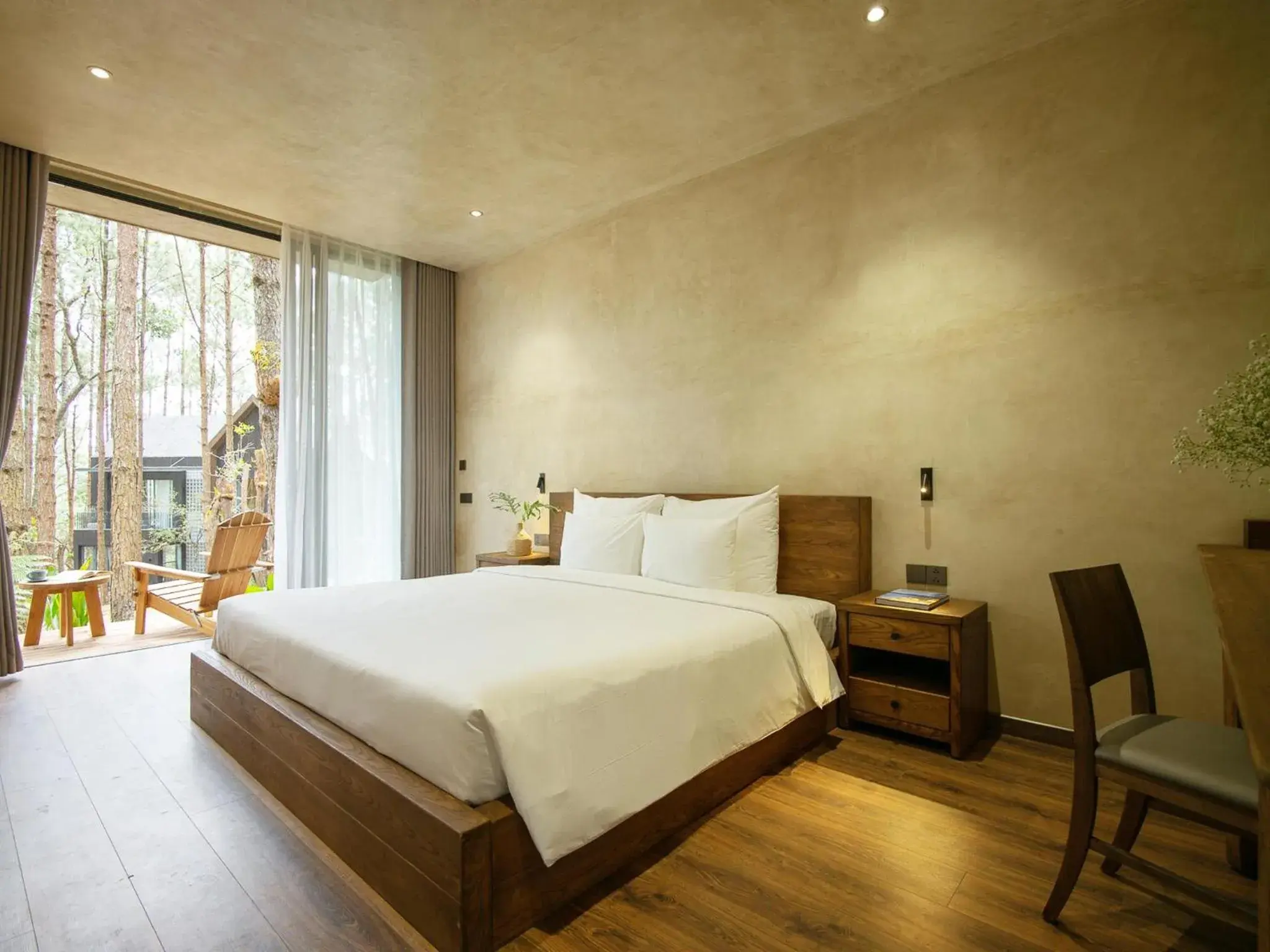 Deluxe Double Room in Mơ Stay - Forest Resort Deluxe Double Room in Mơ Stay - Forest Resort